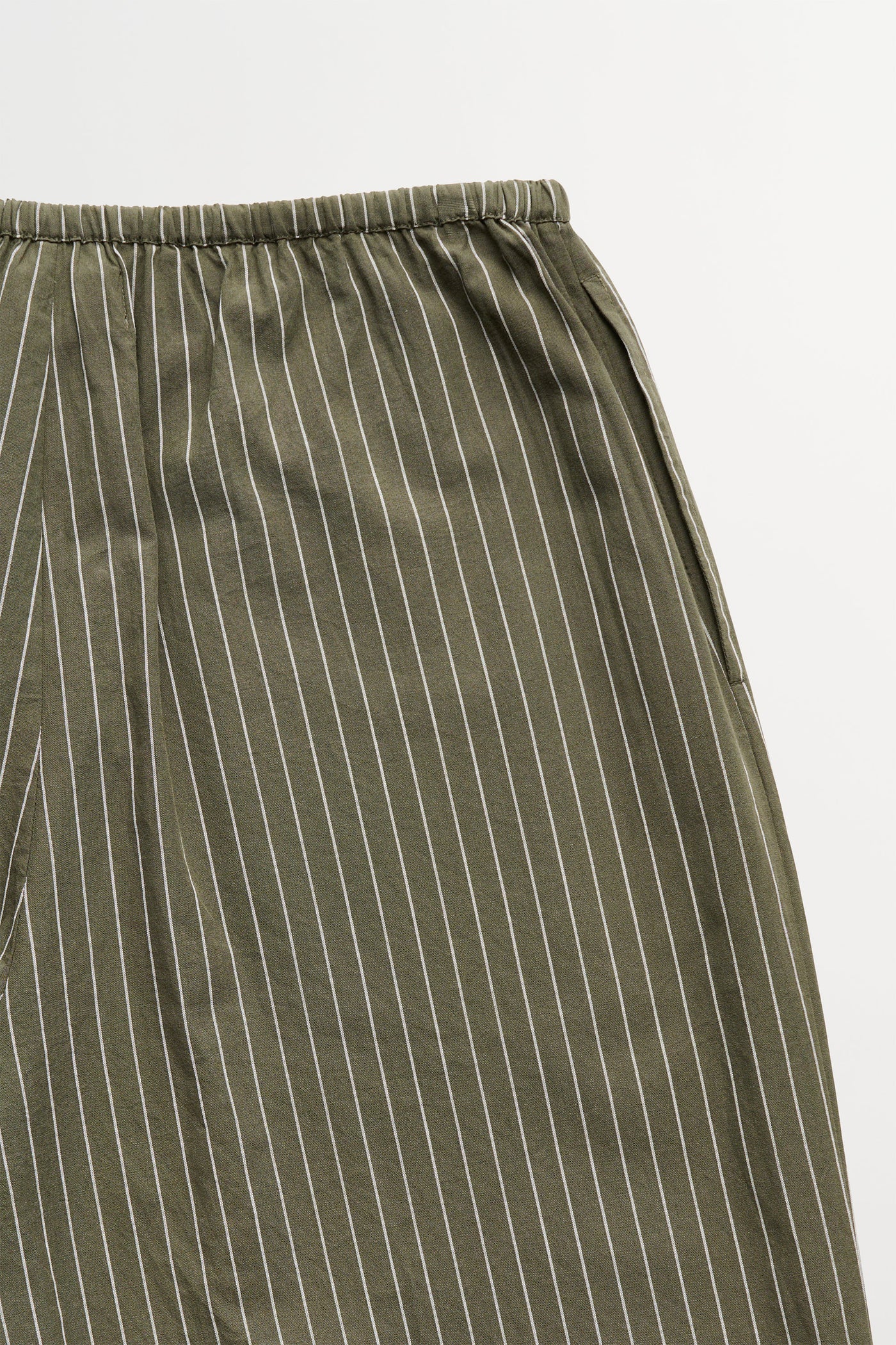 Skall Studio Addie pants Pants Green/White stripe