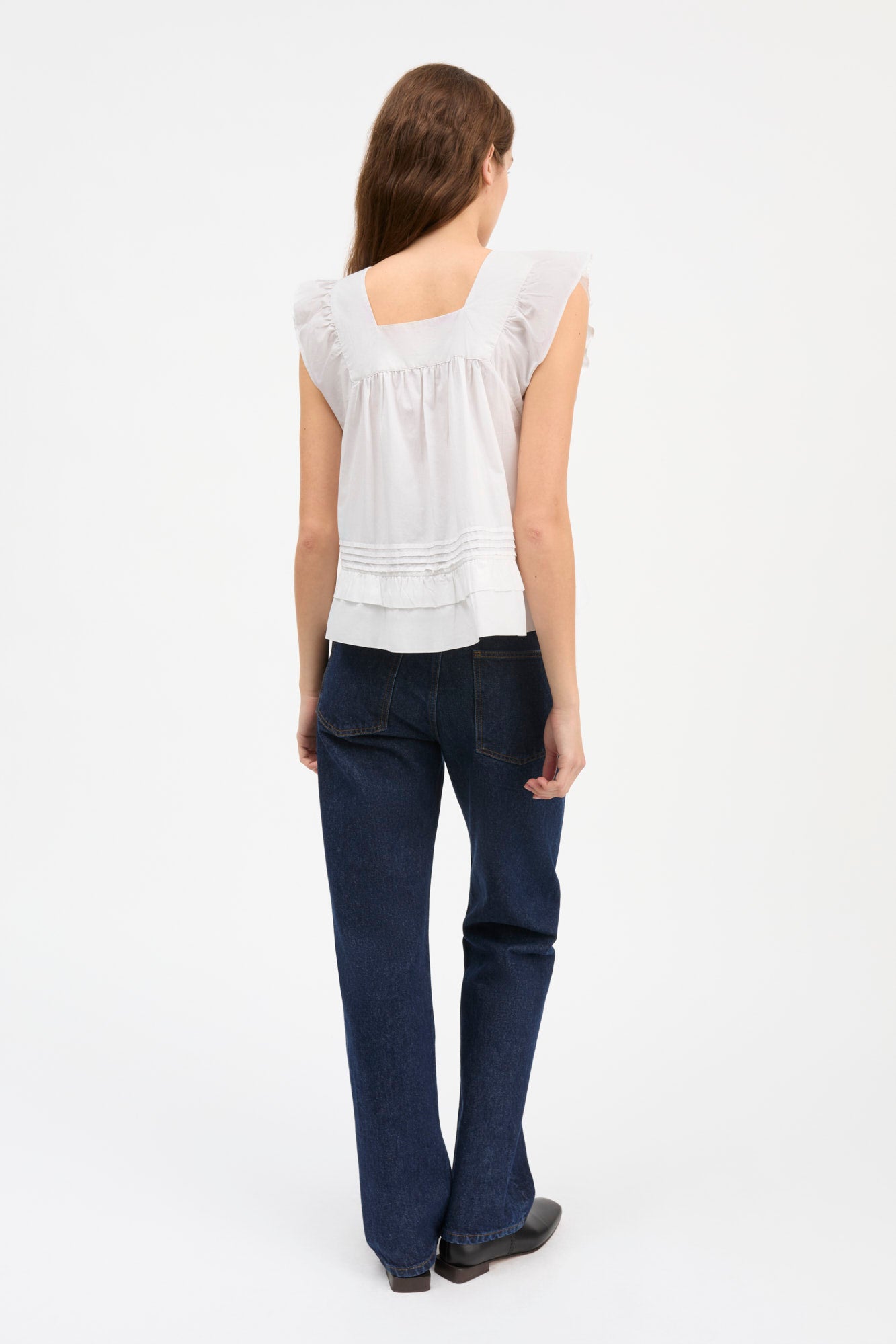 Skall Studio Alice top Top Optic white