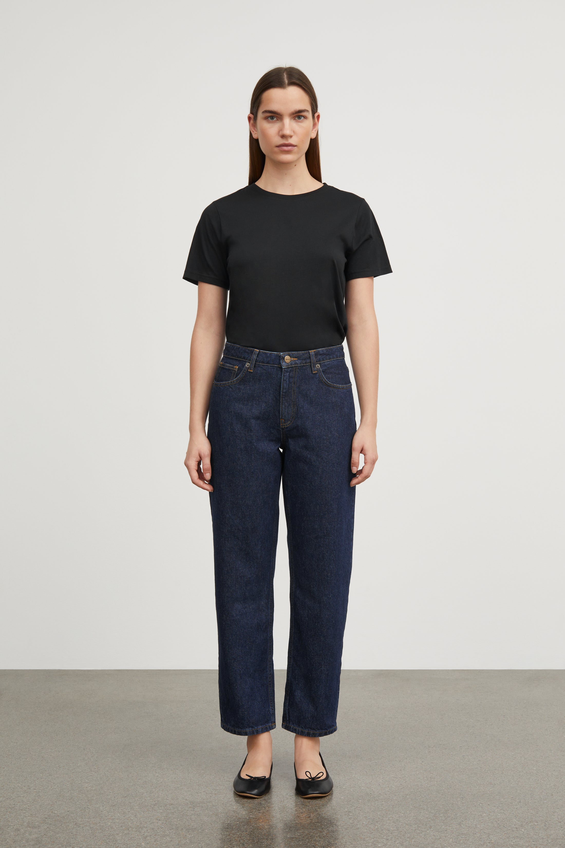 Skall Studio Allison cropped jeans Jeans Indigo blue