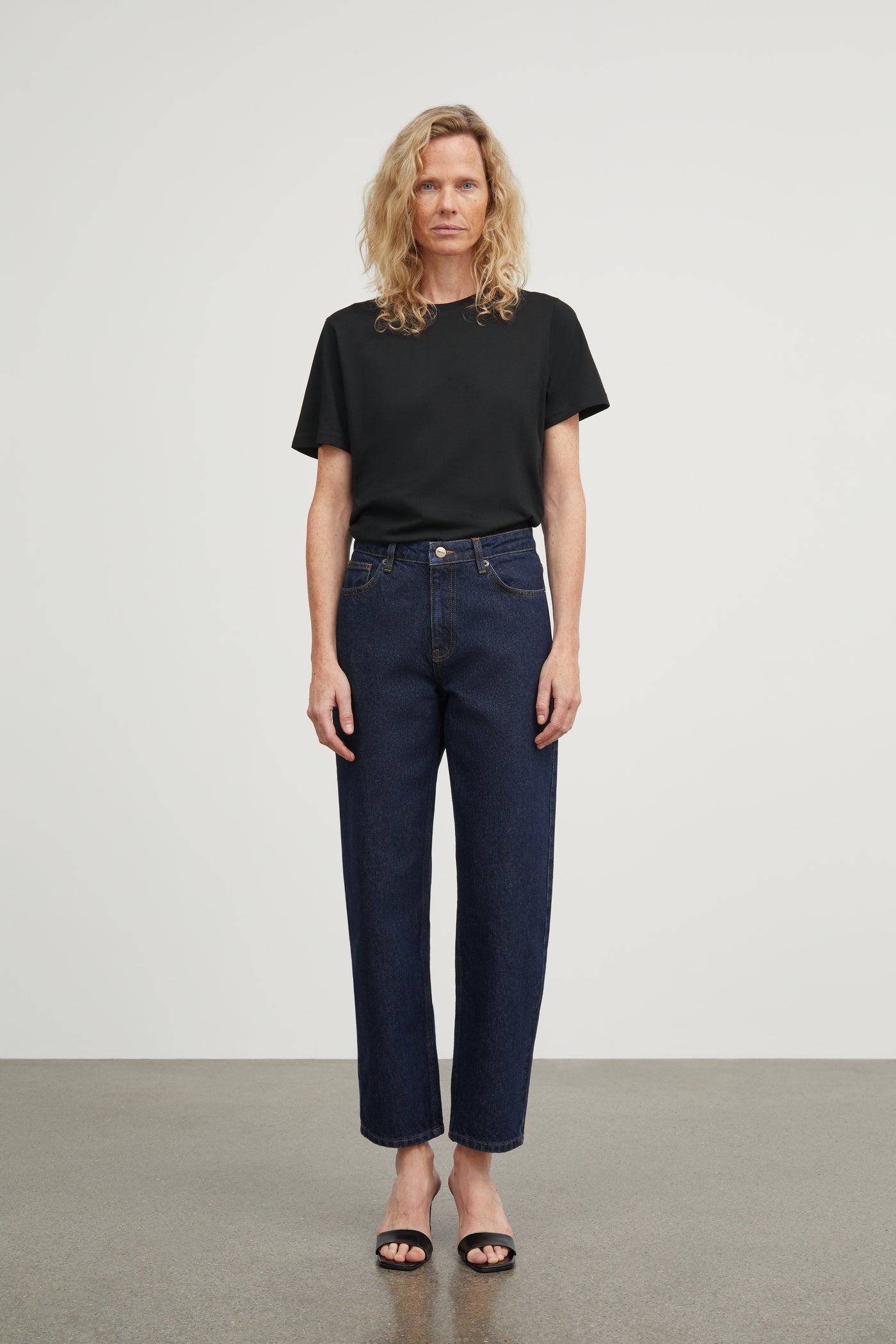 Skall Studio Allison cropped jeans Jeans Indigo blue