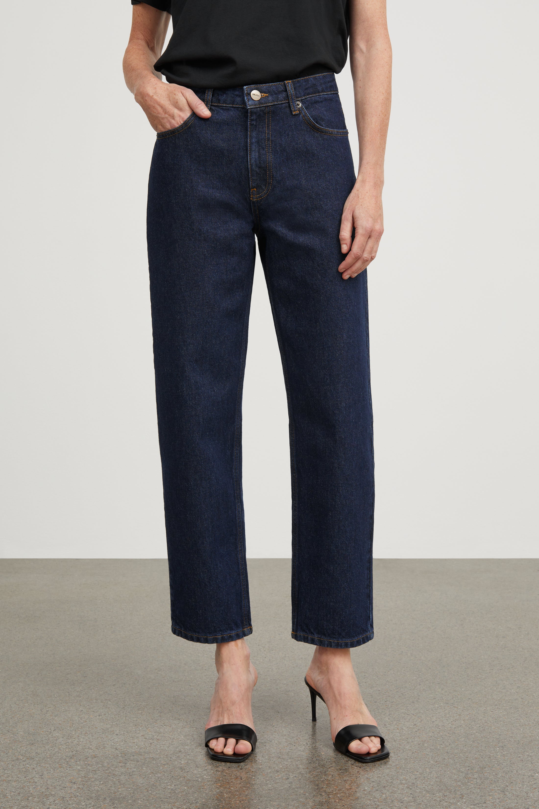 Skall Studio Allison cropped jeans Jeans Indigo blue