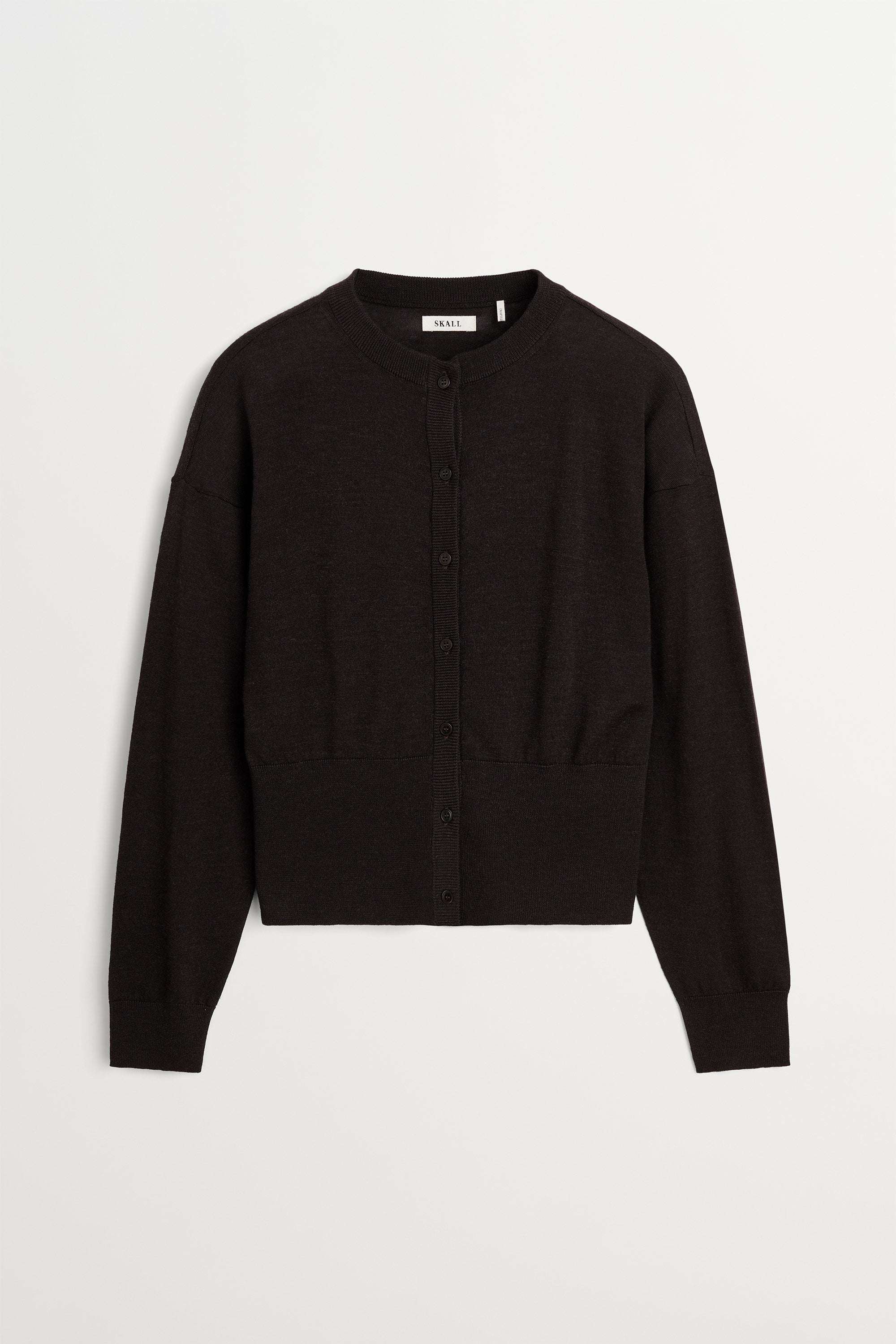 Skall Studio Amara cardigan Cardigan Dark brown
