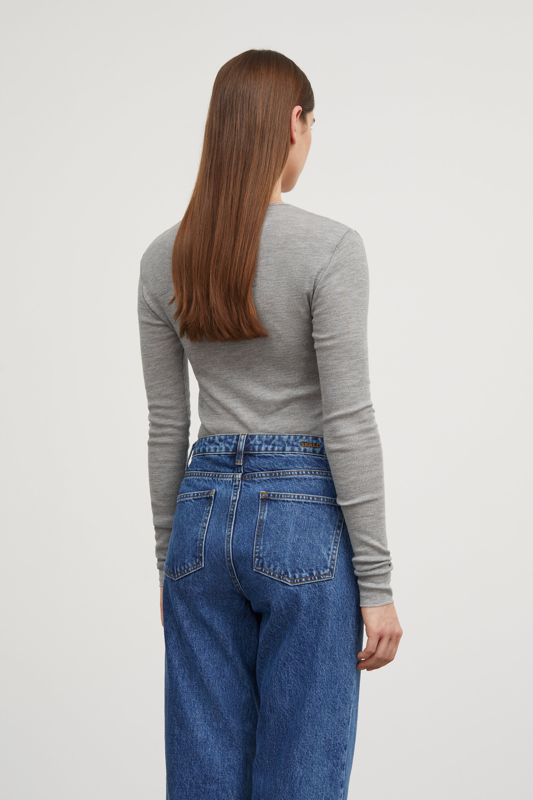 Skall Studio Amy Blouse Blouse Grey melange