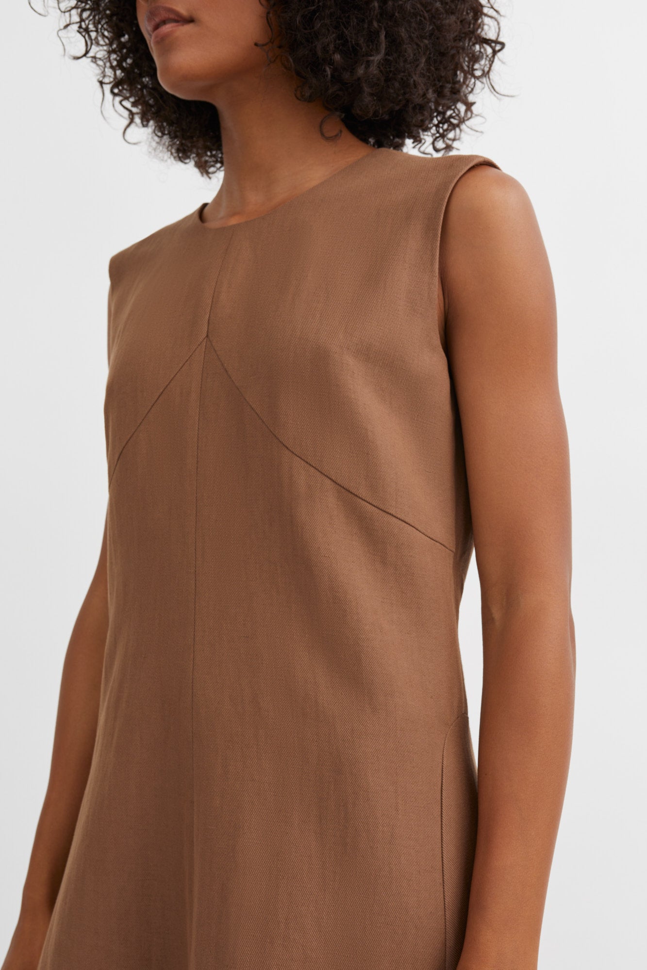 Skall Studio Antonia dress Dress Warm brown