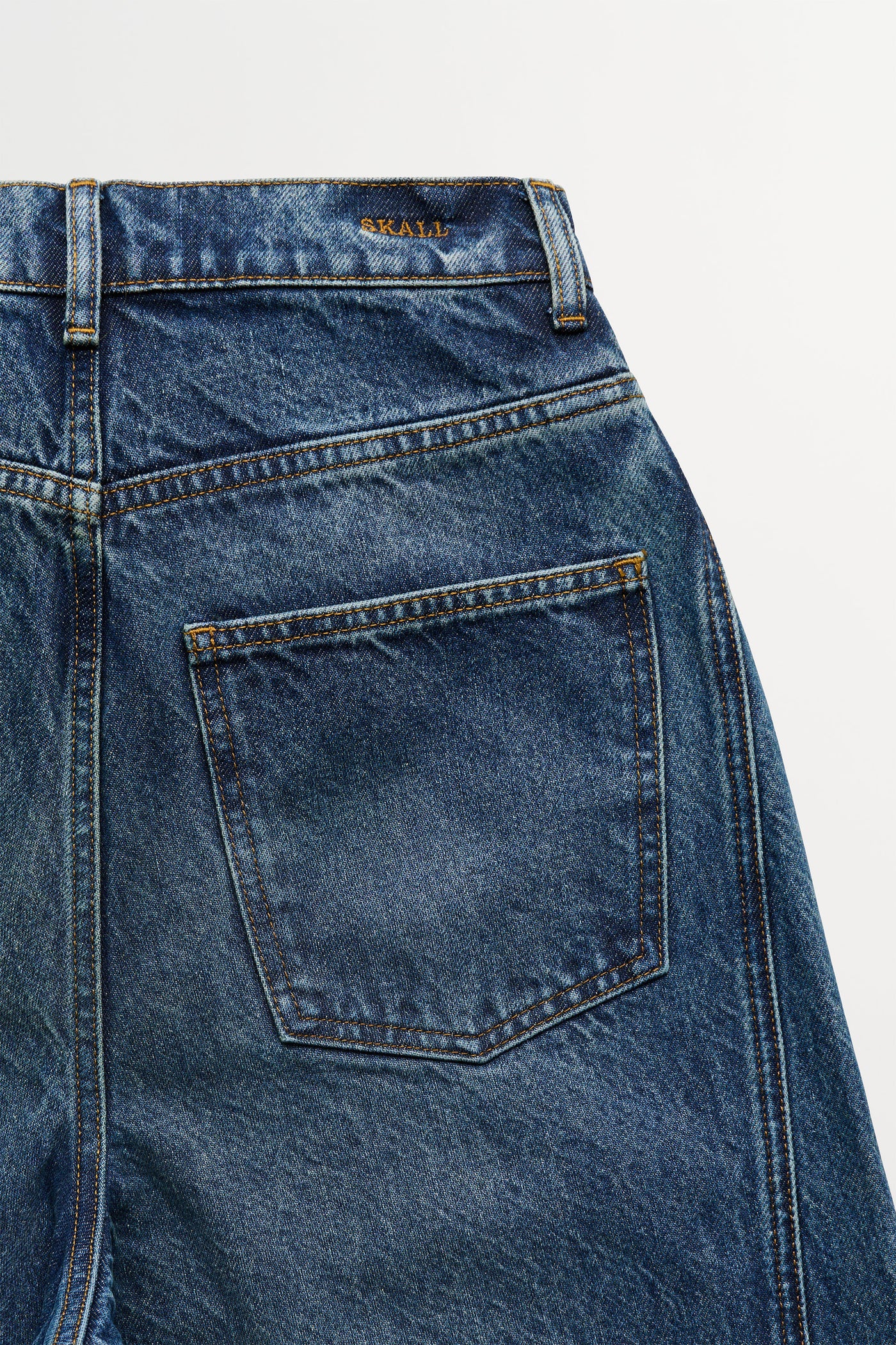 Skall Studio Bille barrel jeans Jeans Washed dark blue