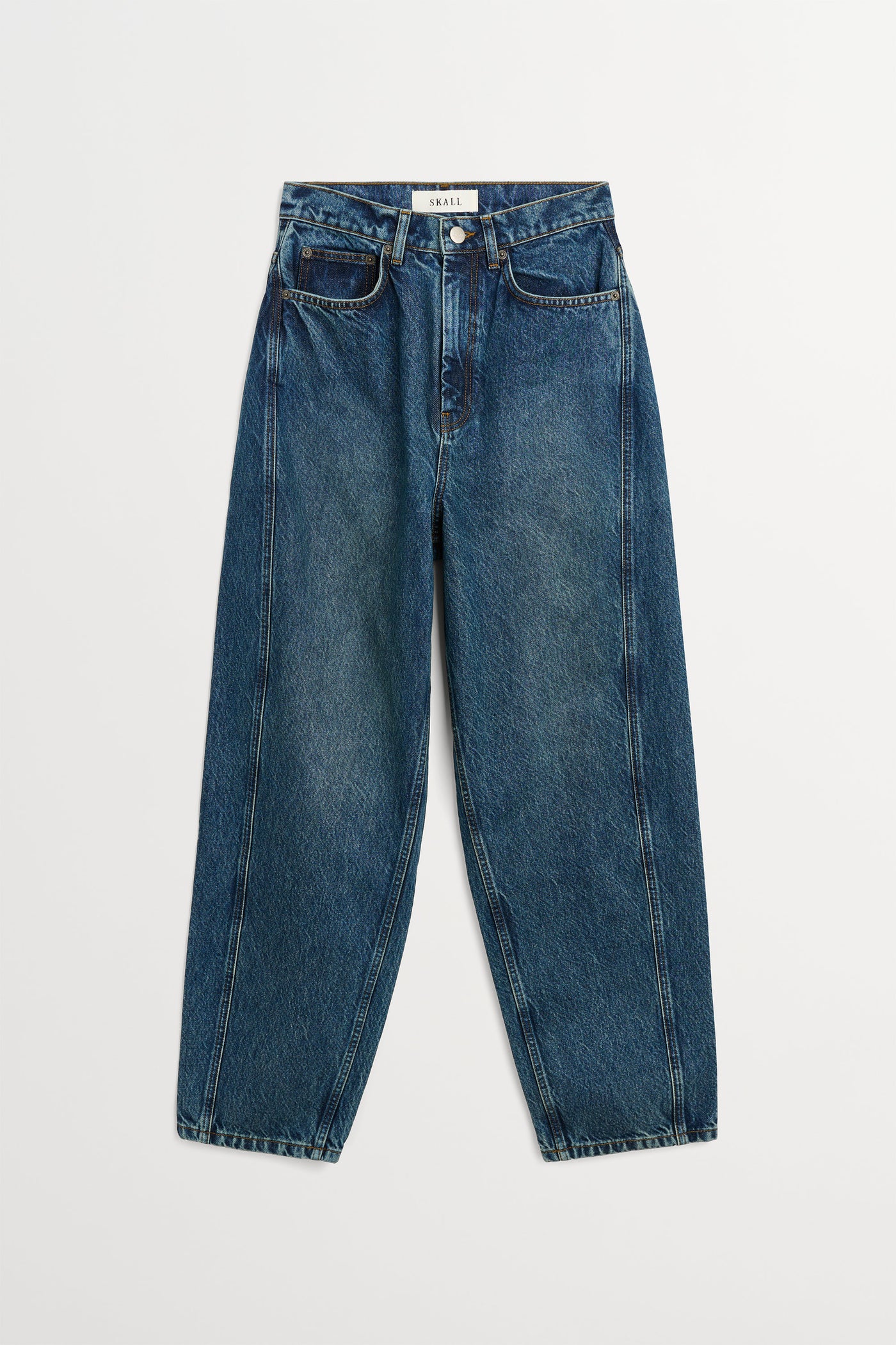 Skall Studio Bille barrel jeans Jeans Washed dark blue