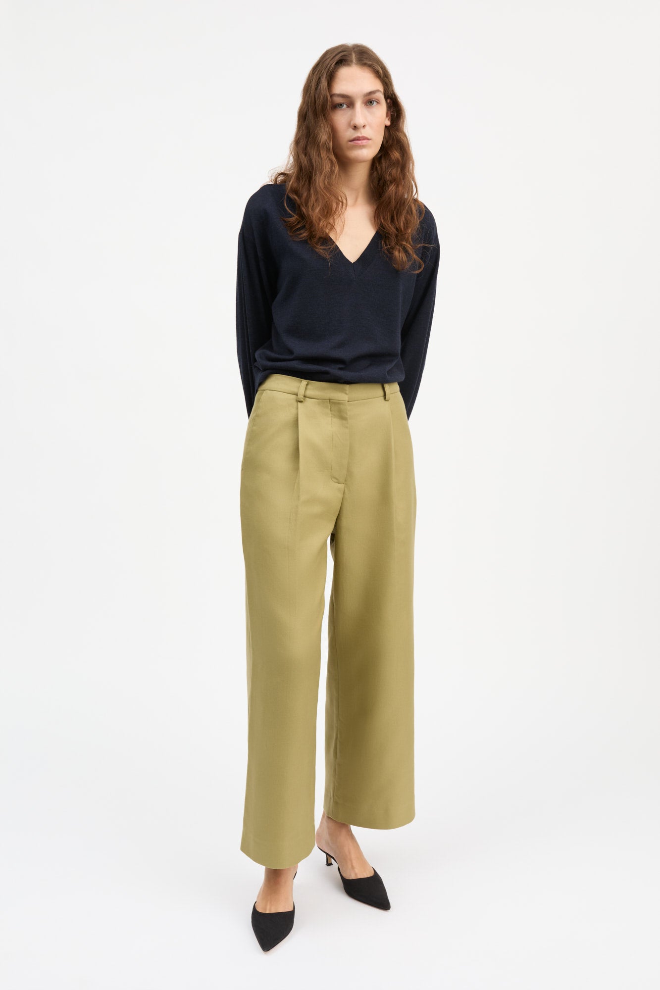 Skall Studio Bob trousers Pants Olive green