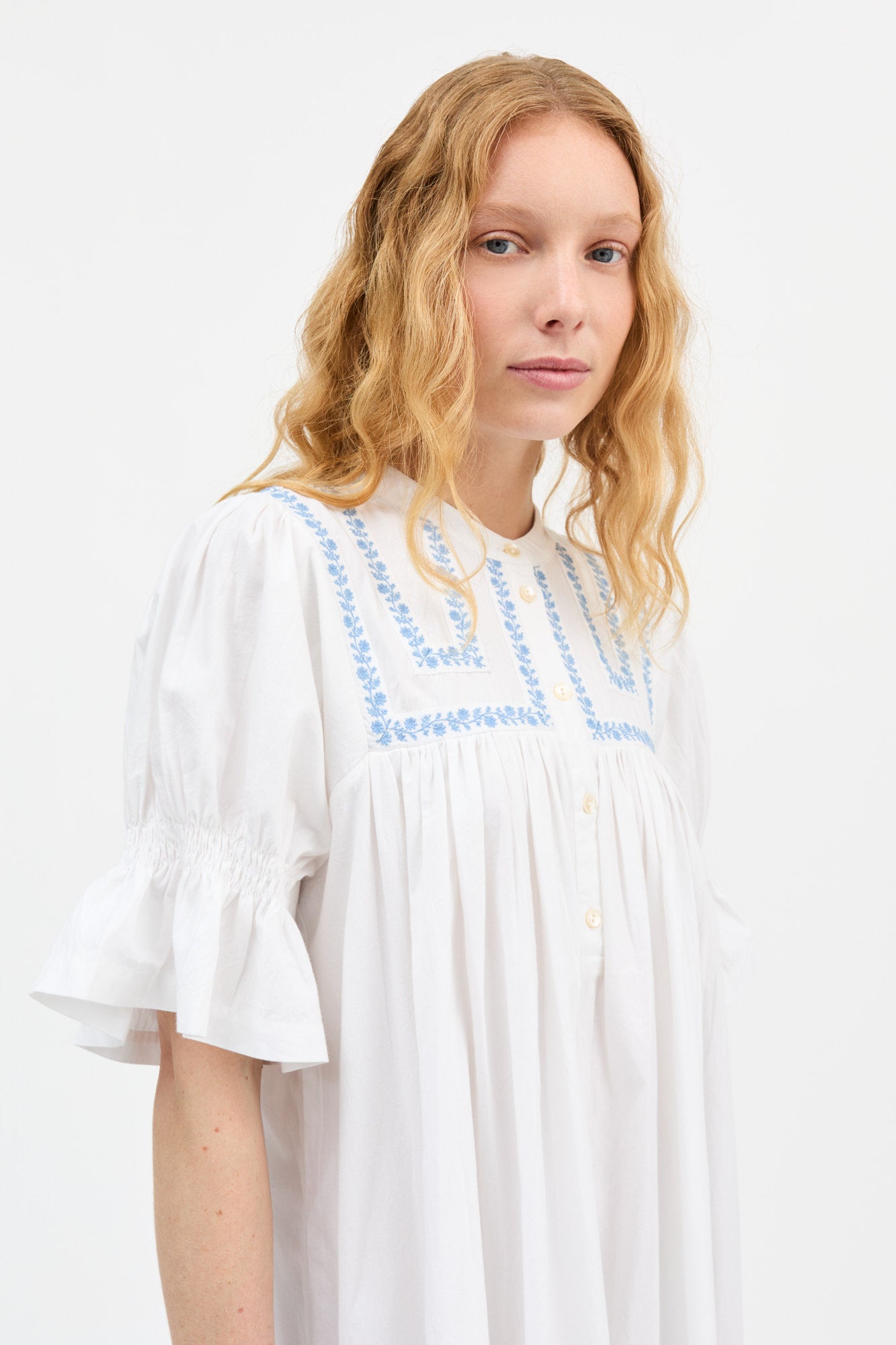 Skall Studio Bonne dress Dress Optic white