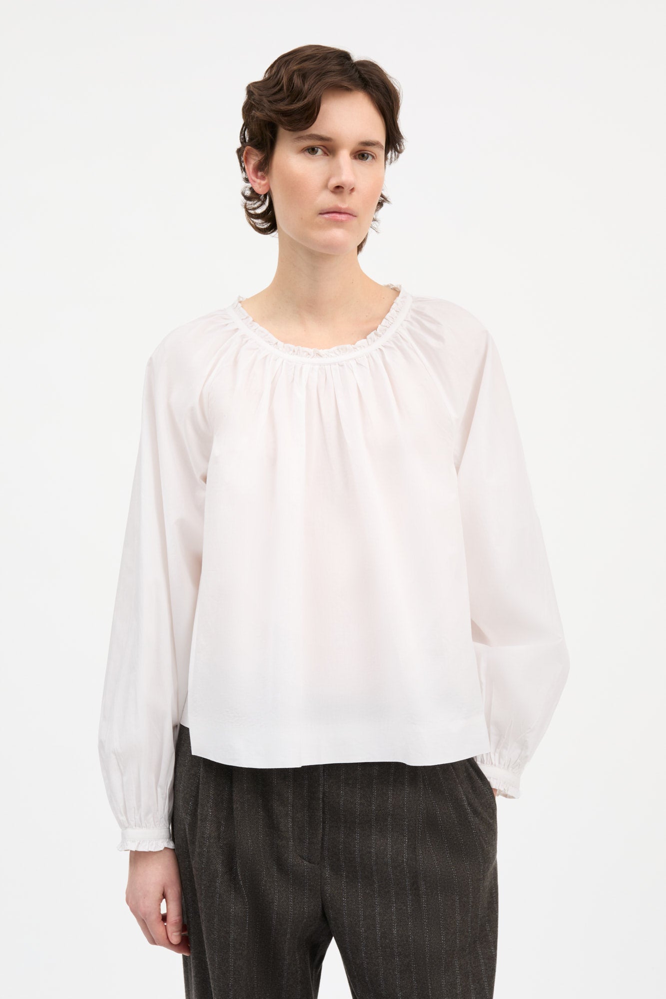 Skall Studio Carrie blouse Blouse Optic white