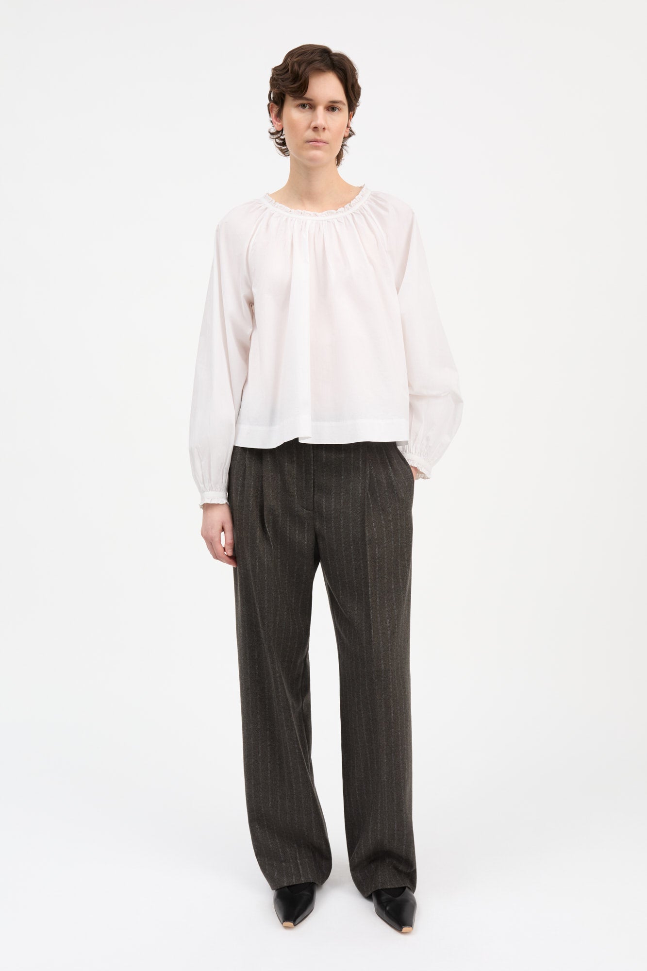 Skall Studio Carrie blouse Blouse Optic white