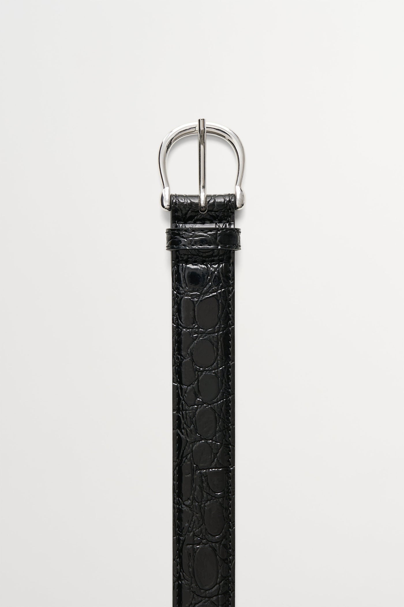 Skall Studio Casual belt Belt Croco black