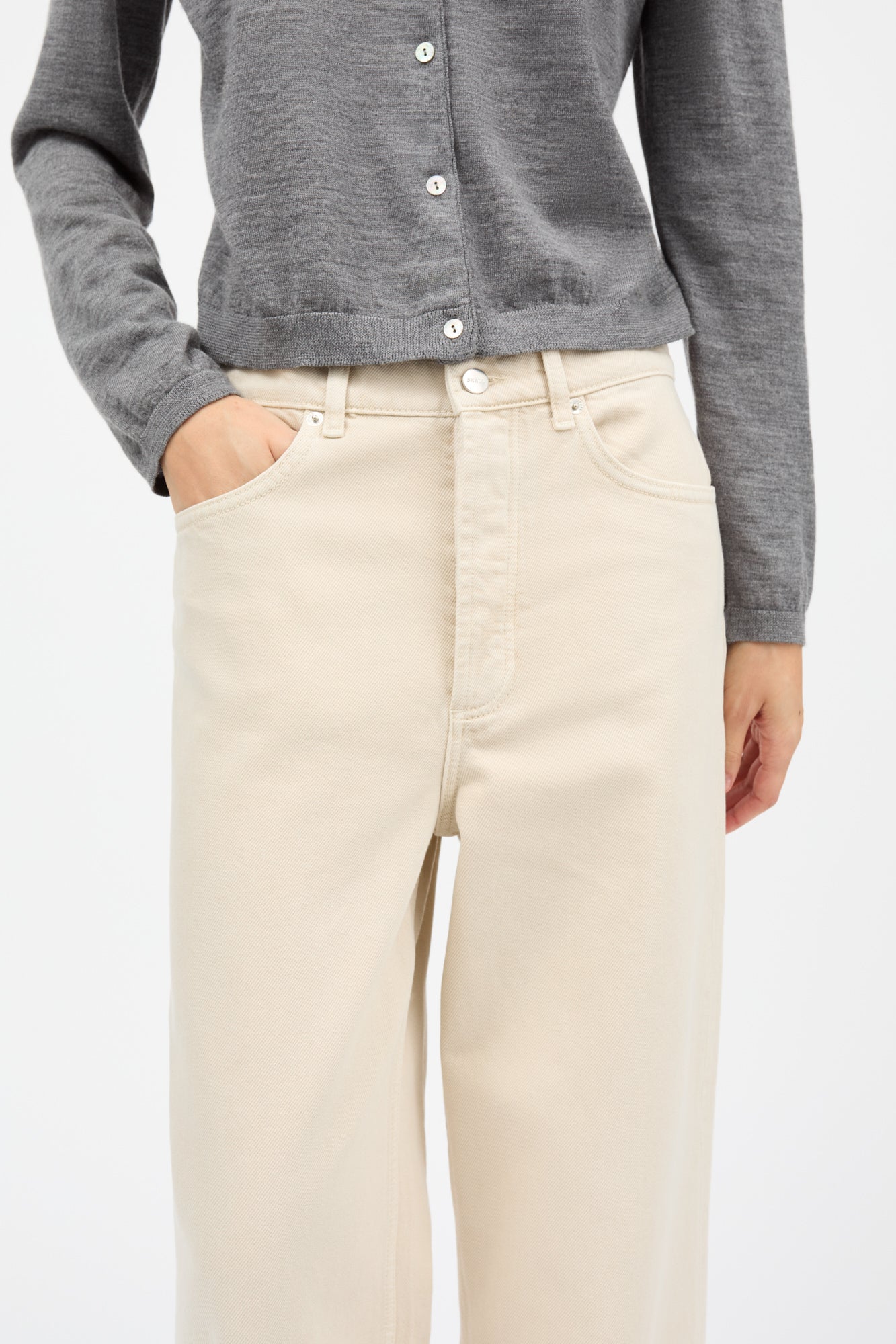 Skall Studio Cole baggy jeans Jeans Beige