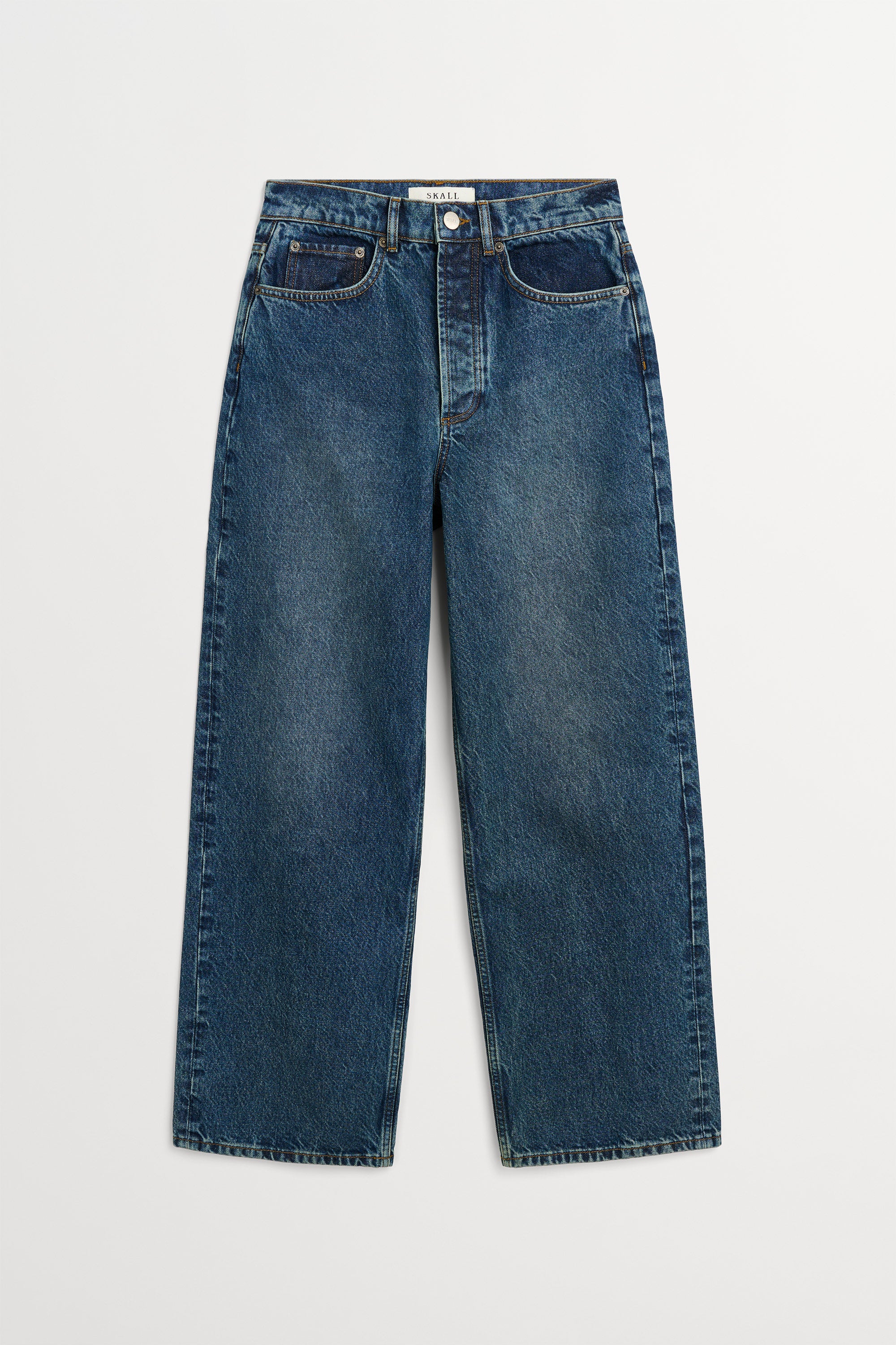 Skall Studio Cole boyfriend jeans Jeans Washed dark blue