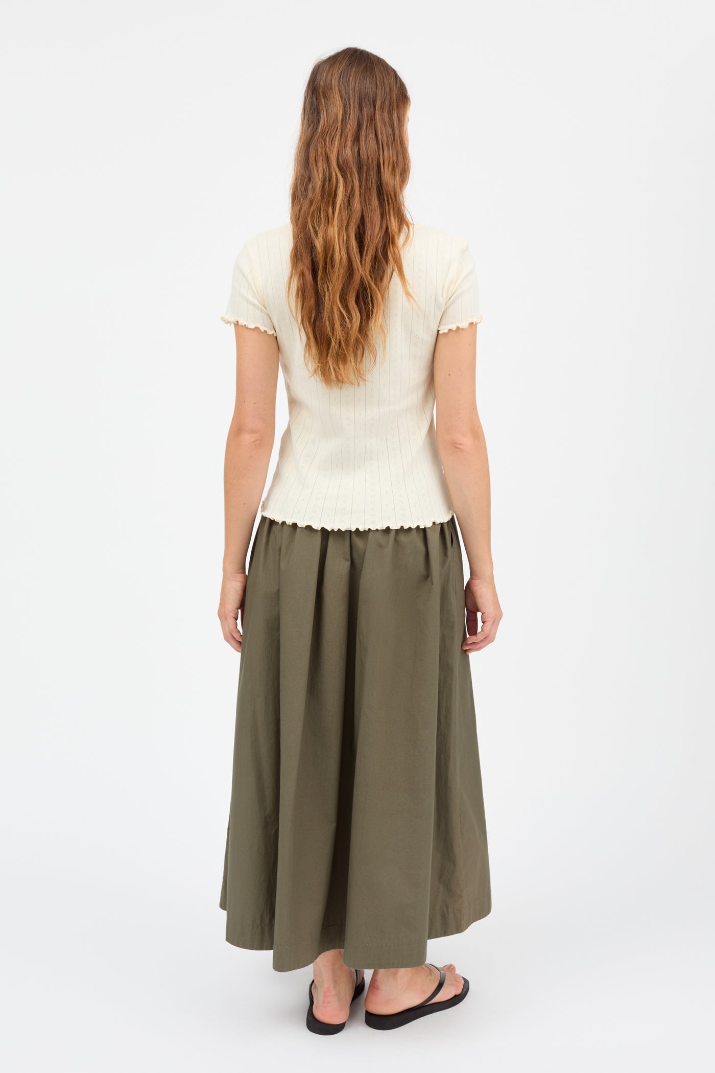 Skall Studio Dagny skirt Skirt Khaki