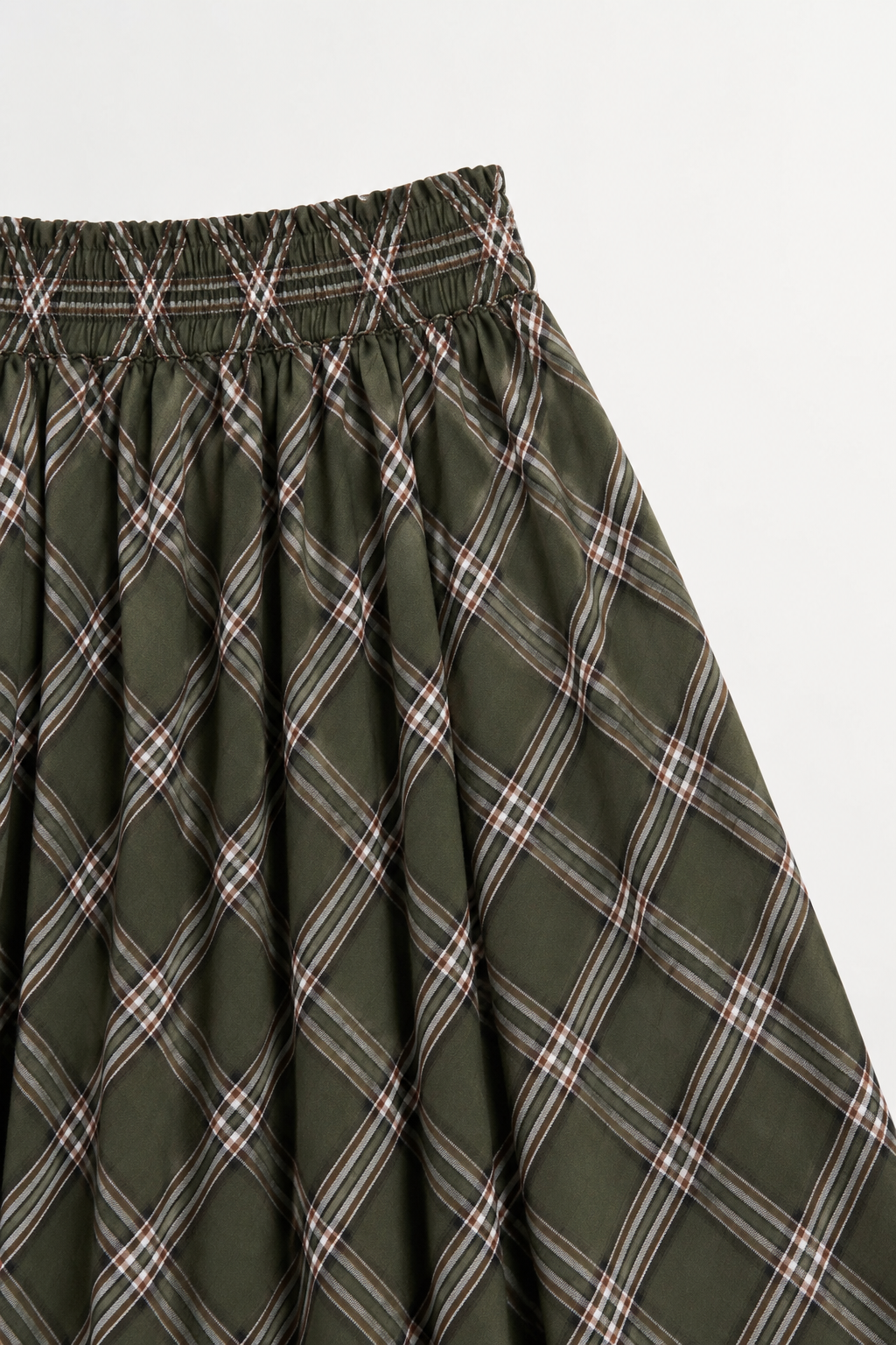 Skall Studio Dagny skirt Skirt Green/White check
