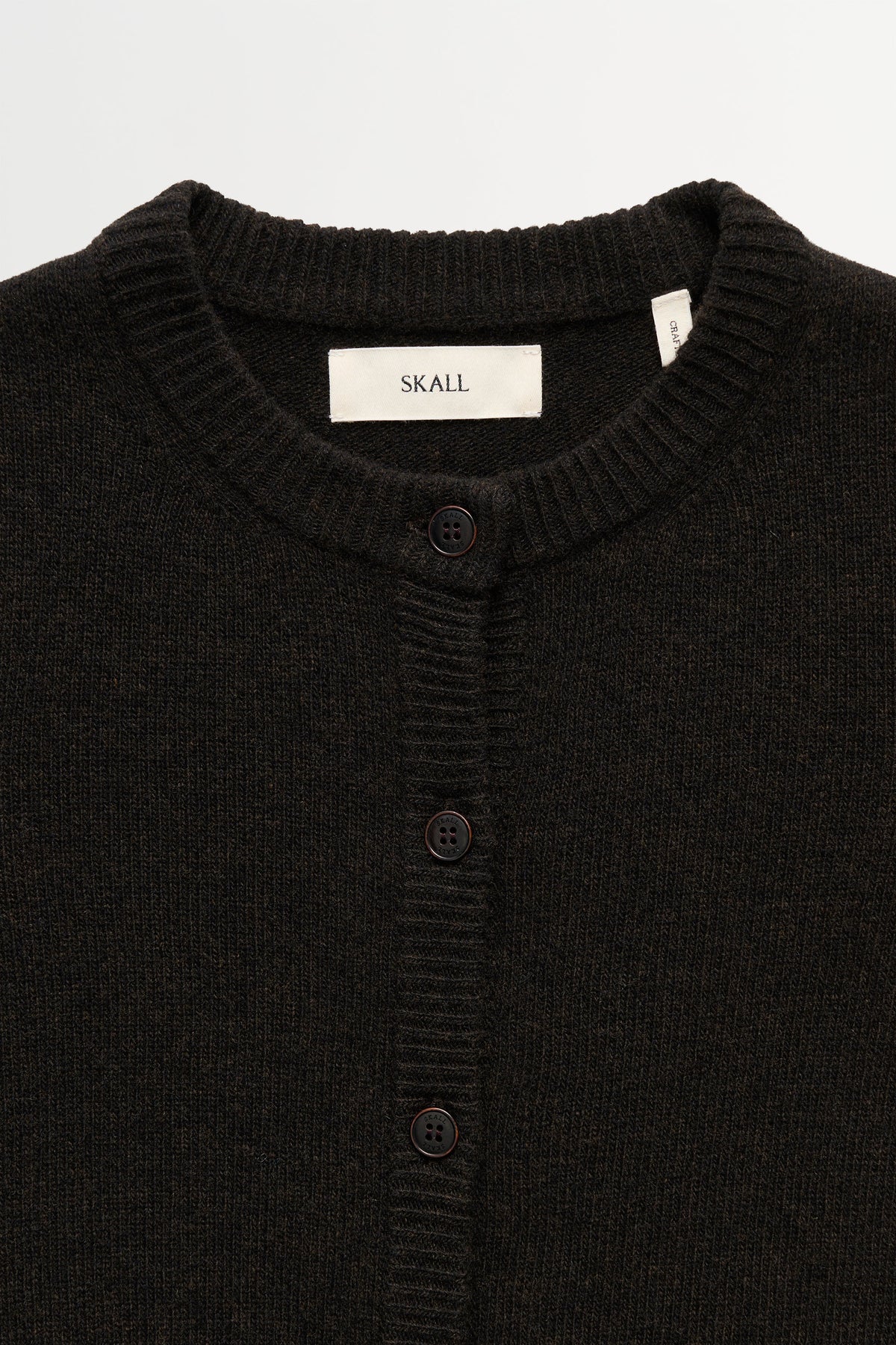 Skall Studio Diana cardigan Cardigan Dark brown