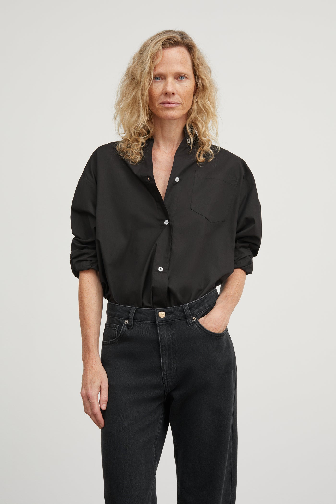 Skall Studio Edgar Shirt Shirt Black