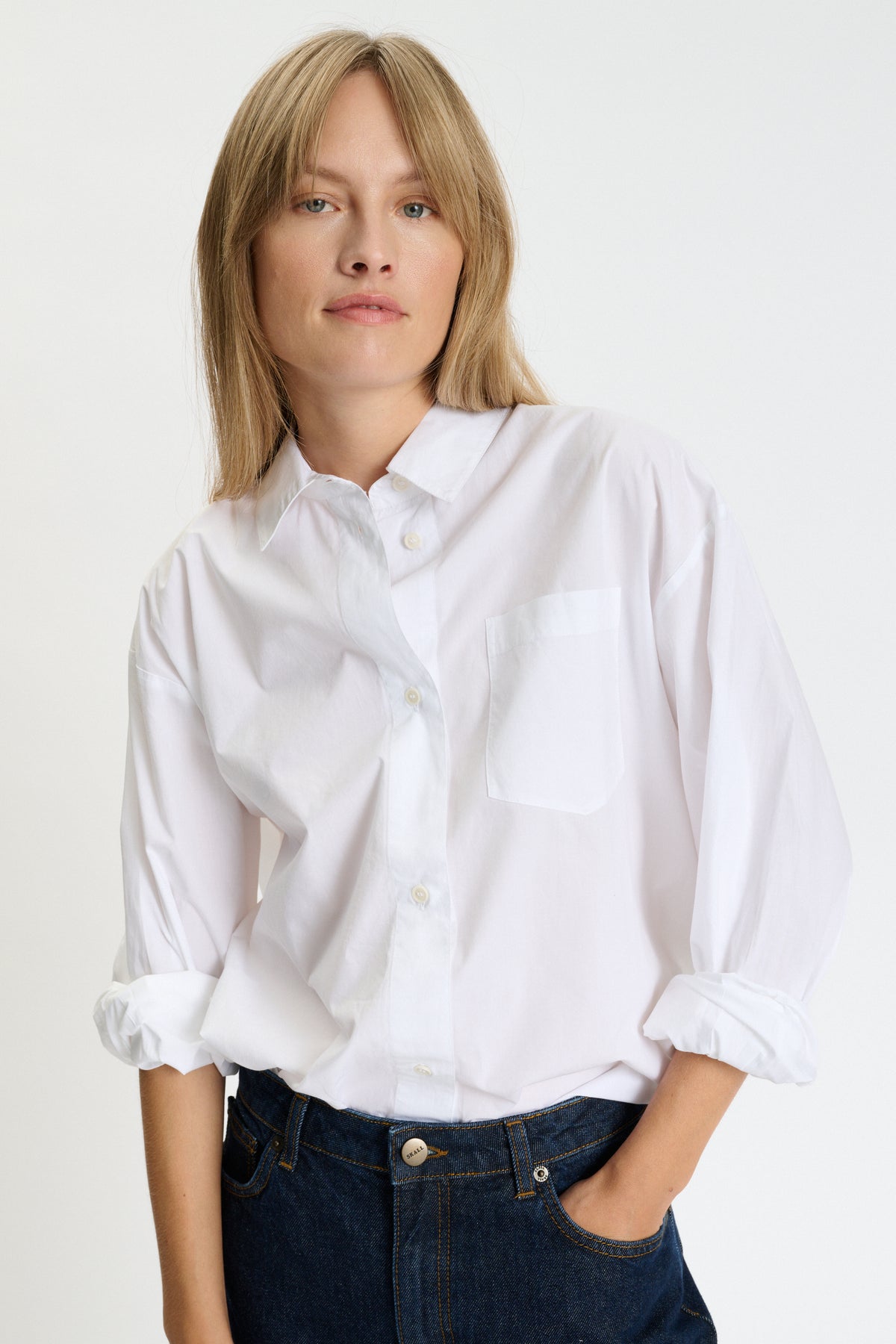 Skall Studio Edgar Shirt Shirt Optic white