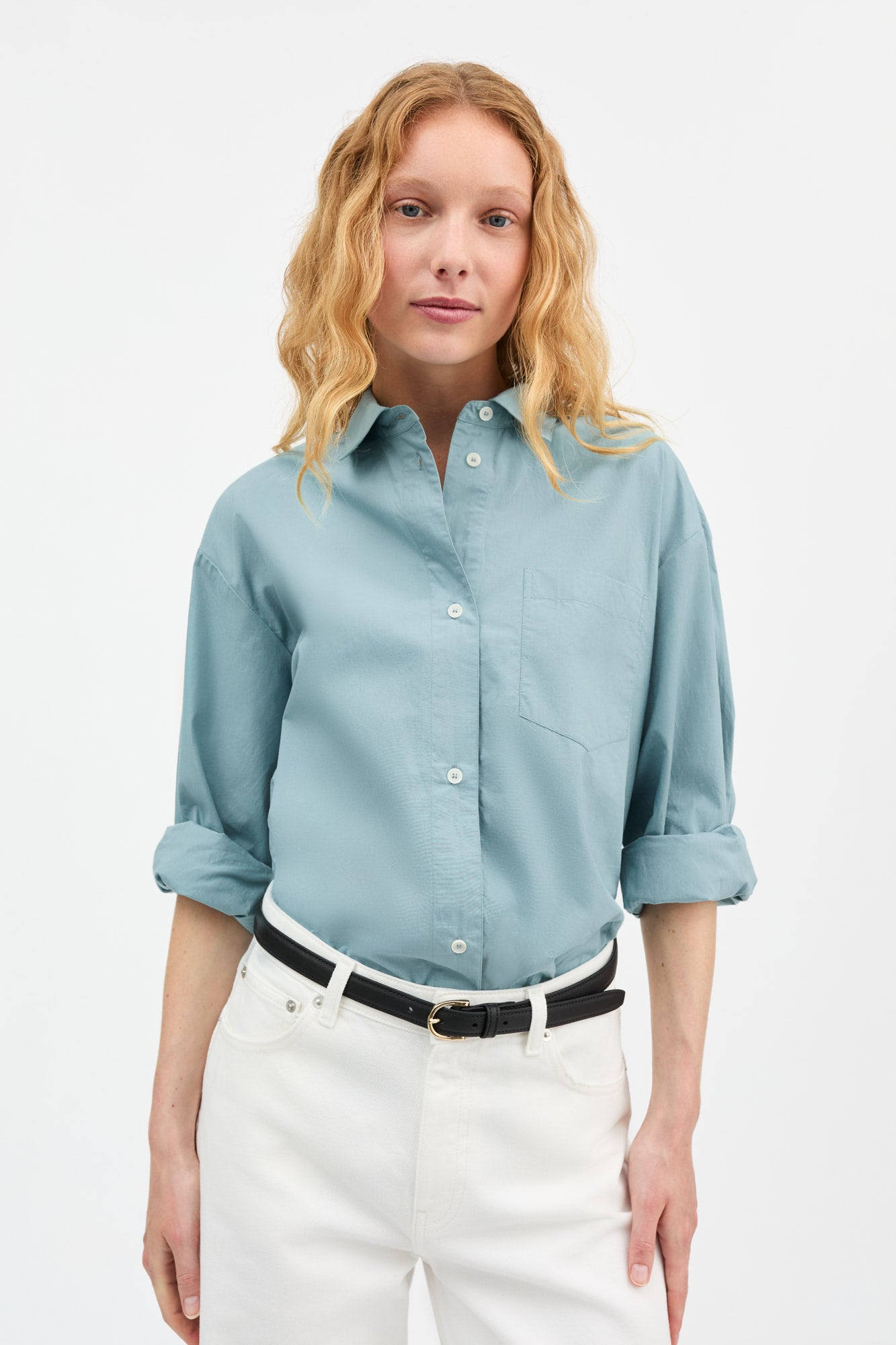 Skall Studio Edgar shirt Shirt Aqua