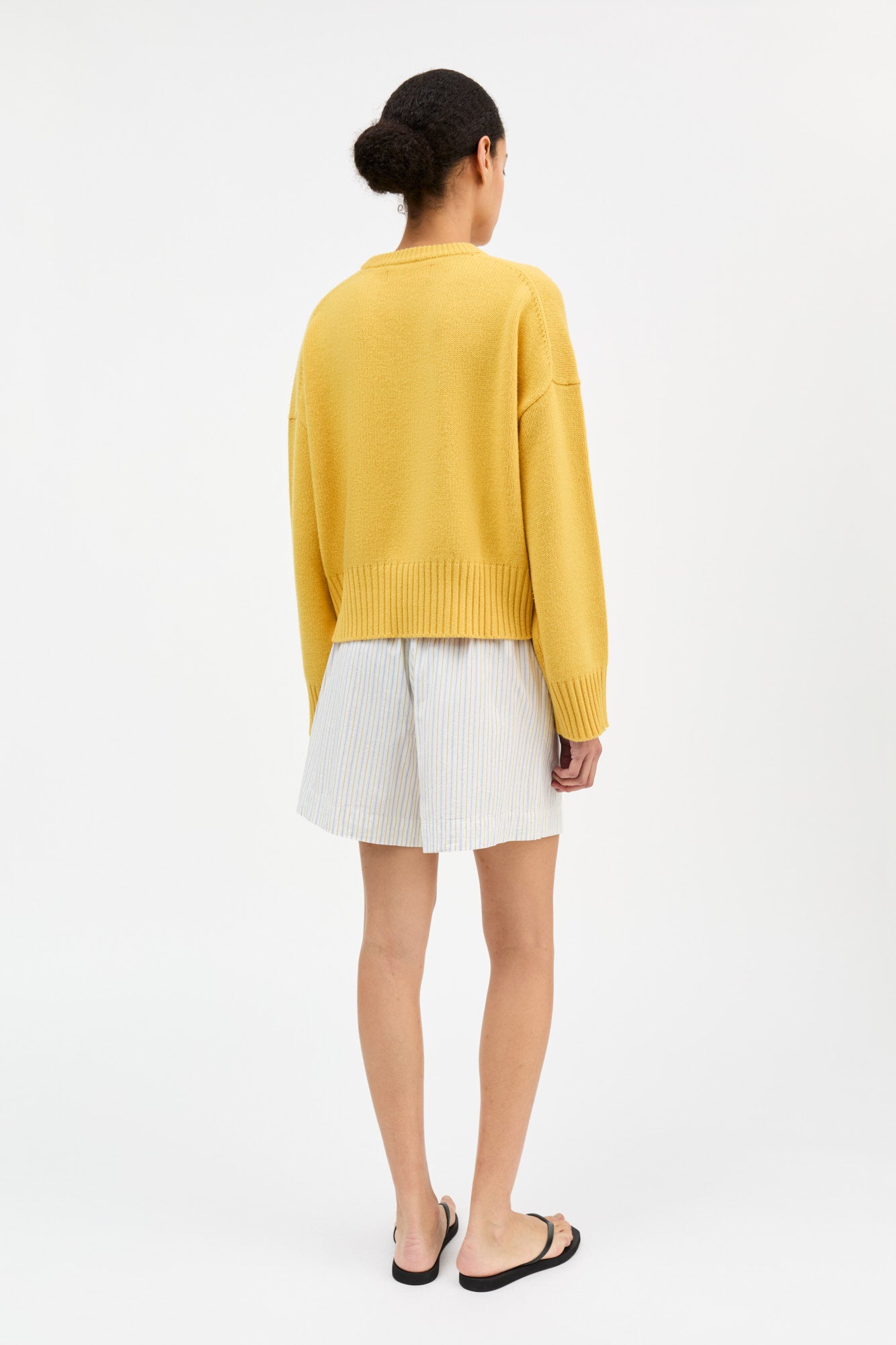 Skall Studio Edgar shorts Shorts Yellow/Blue stripe