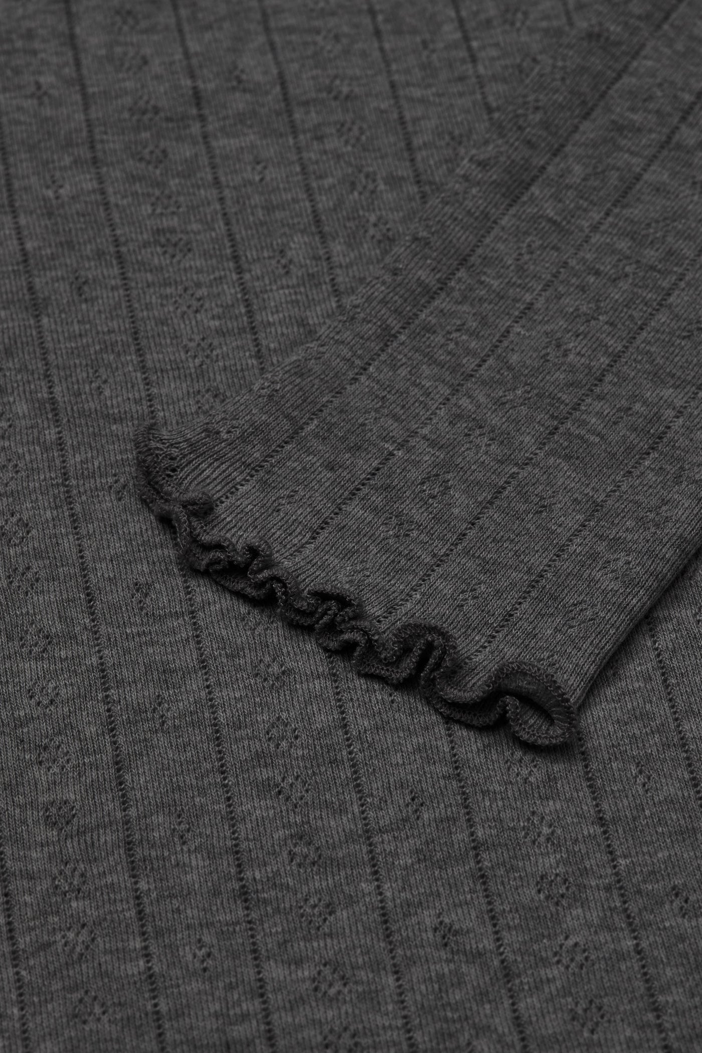 Skall Studio Edie blouse Blouse Dark grey melange