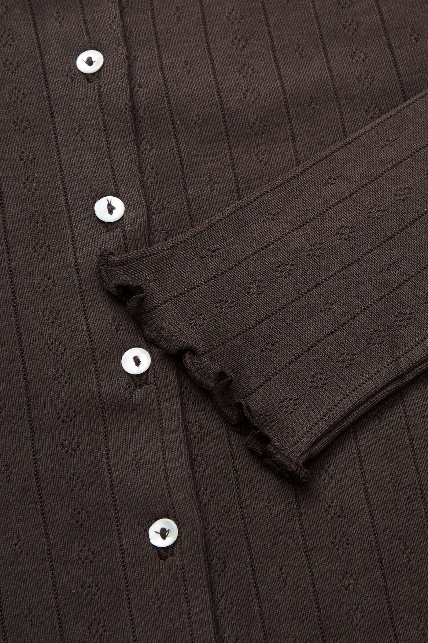 Skall Studio Edie cardigan Cardigan Dark brown