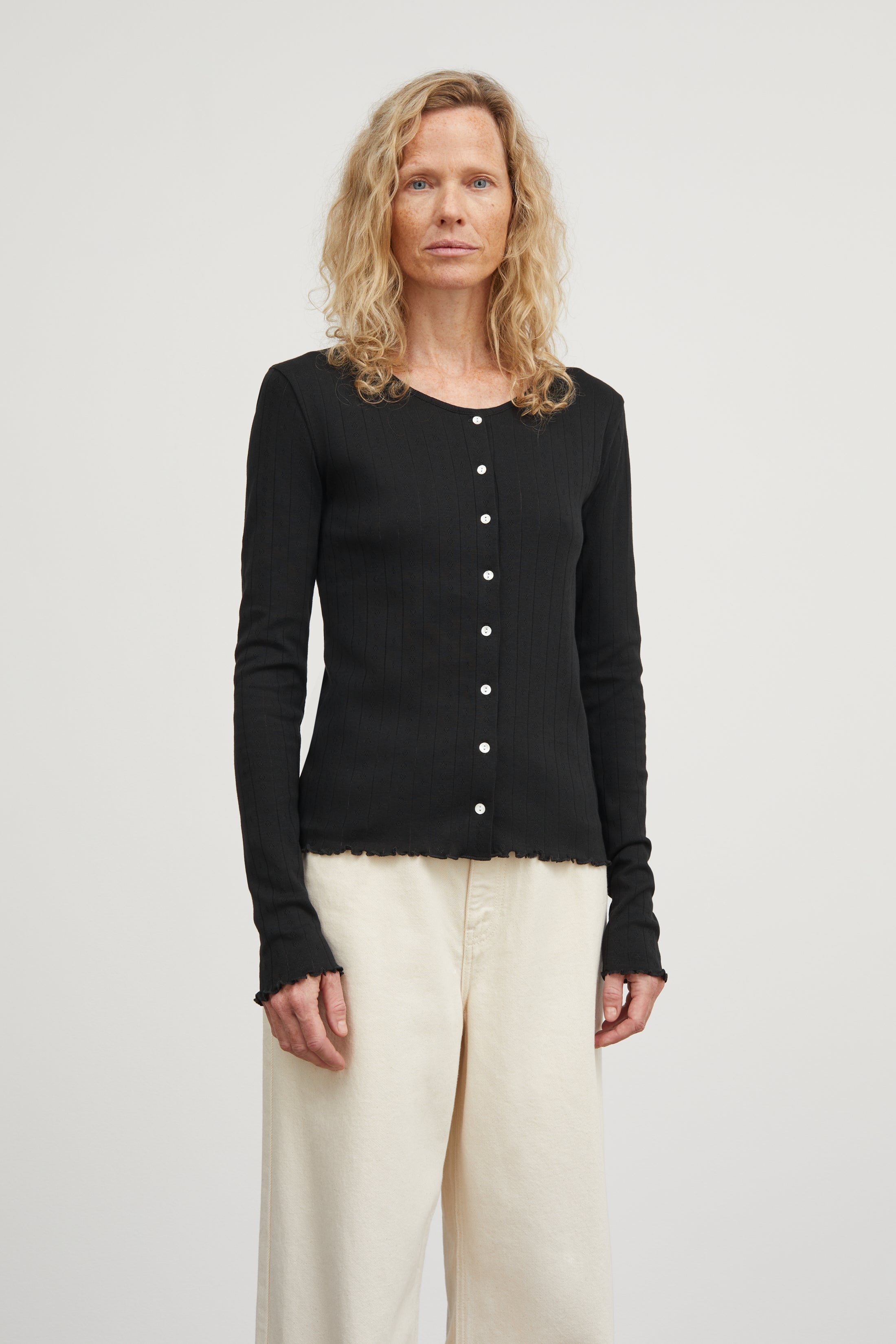 Skall Studio Edie cardigan Cardigan Black
