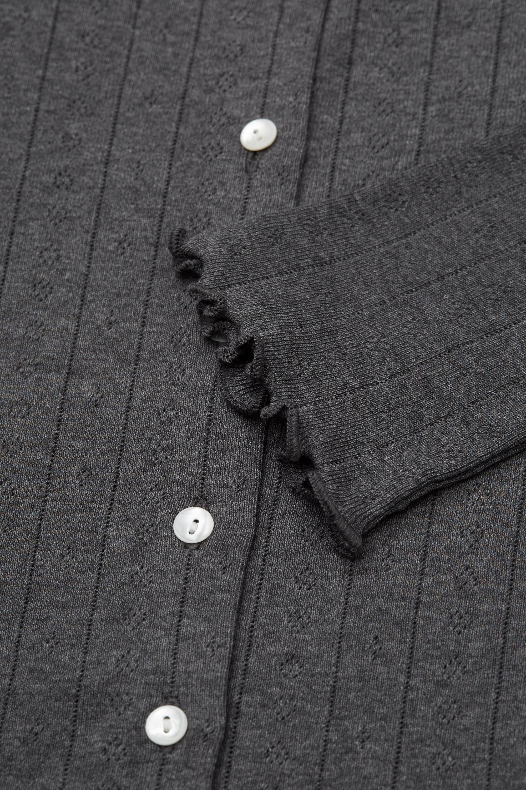 Skall Studio Edie cardigan Cardigan Dark grey melange