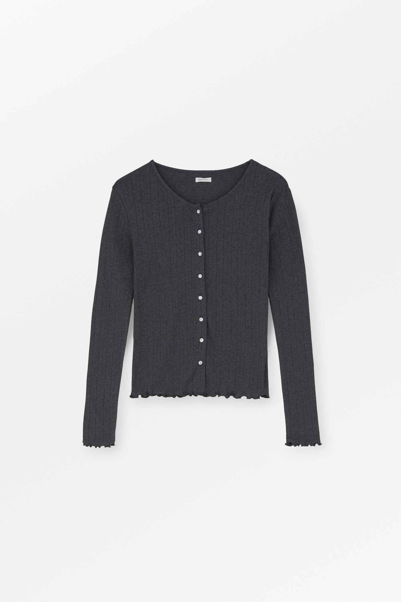 Skall Studio Edie cardigan Cardigan Dark grey melange