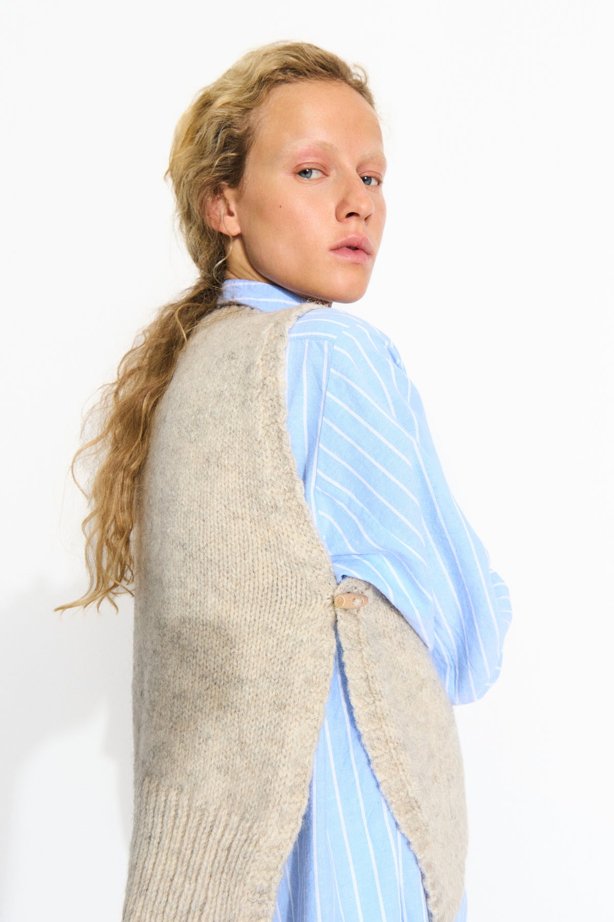 Skall Studio Elly vest Vest Cream