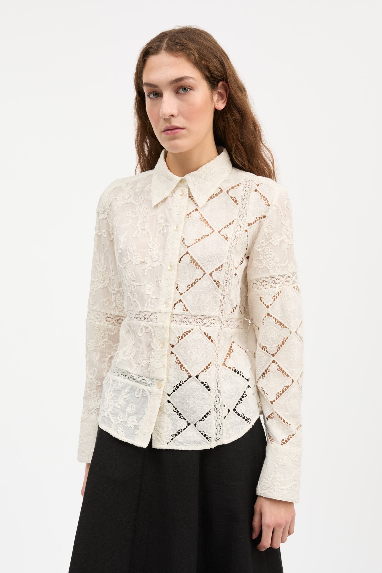 Skall Studio Fauna shirt Shirt Off white