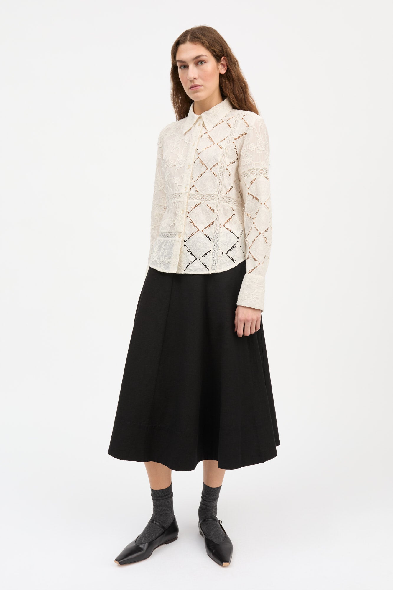 Skall Studio Fauna shirt Shirt Off white