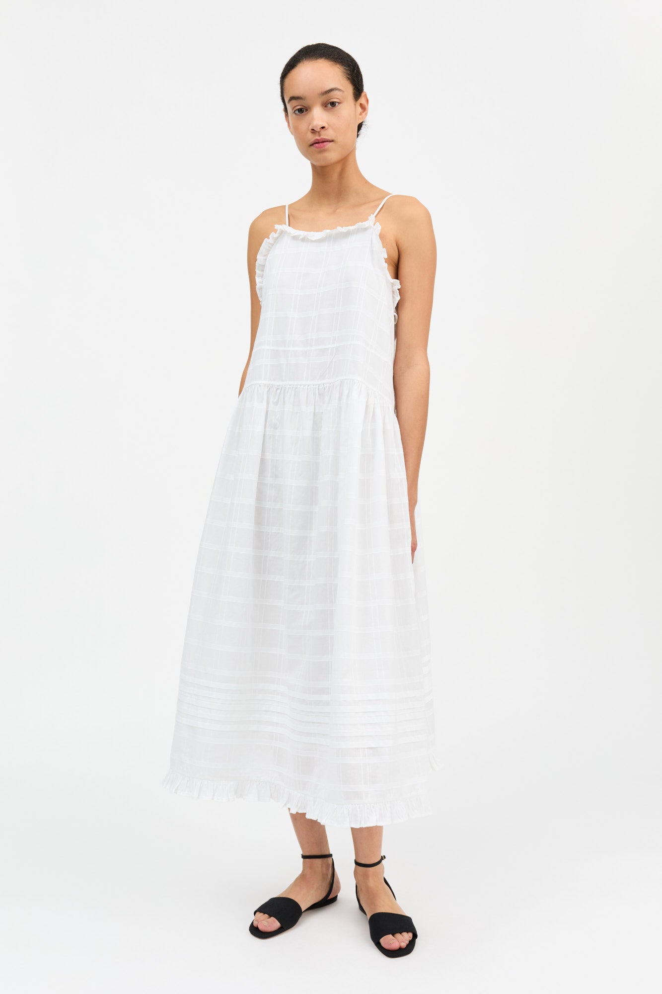 Skall Studio Fiore strap dress Dress Optic white