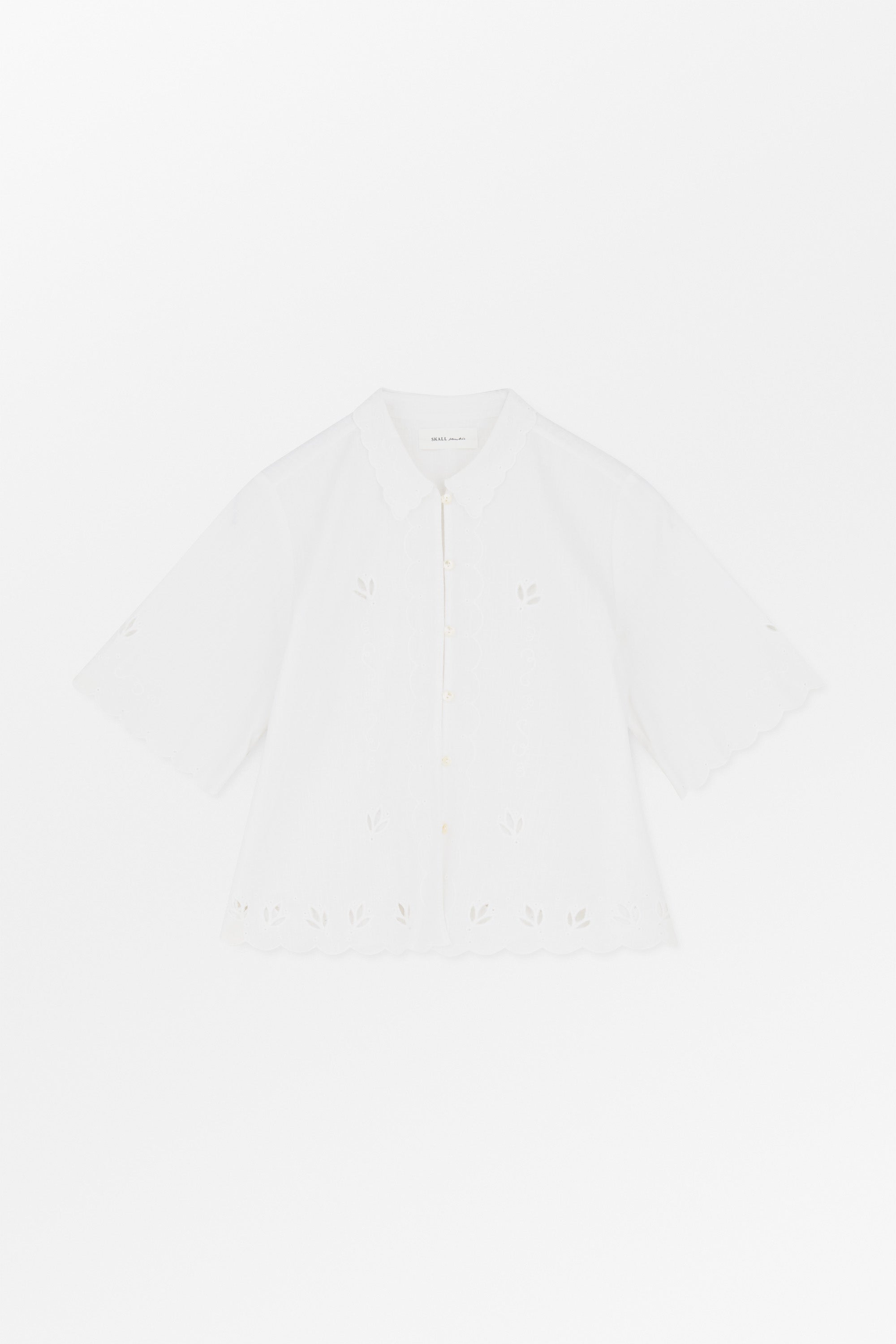 Skall Studio Fleurie shirt Shirt Optic white