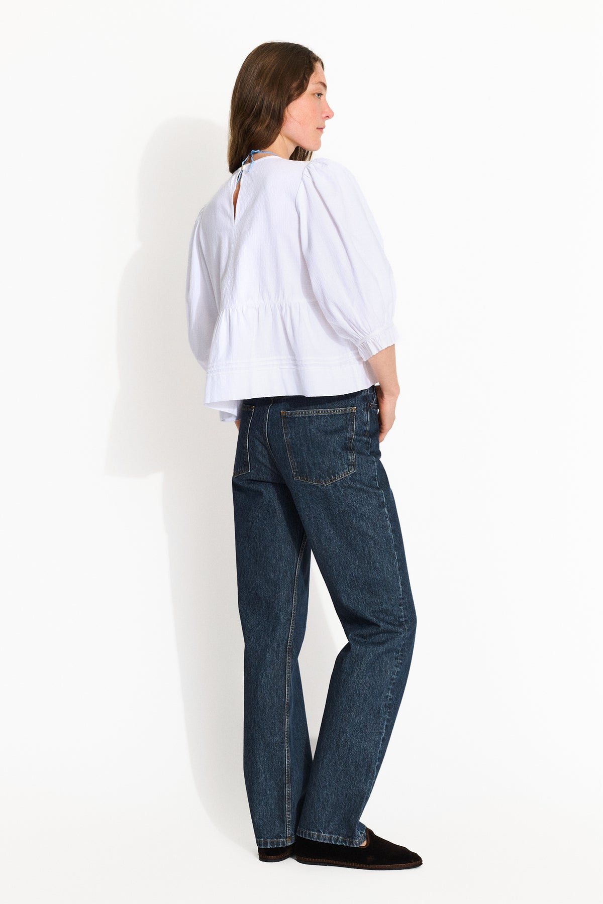 Skall Studio Florentia blouse Blouse Optic white