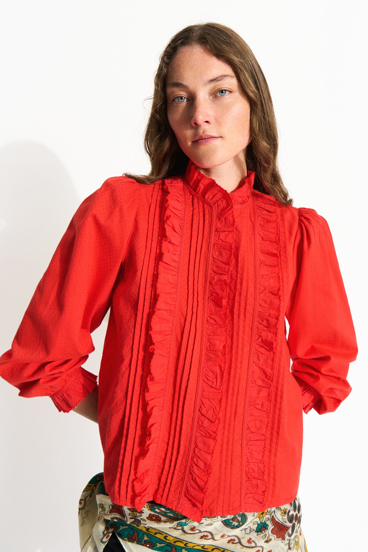 Skall Studio Florentia shirt Shirt Red