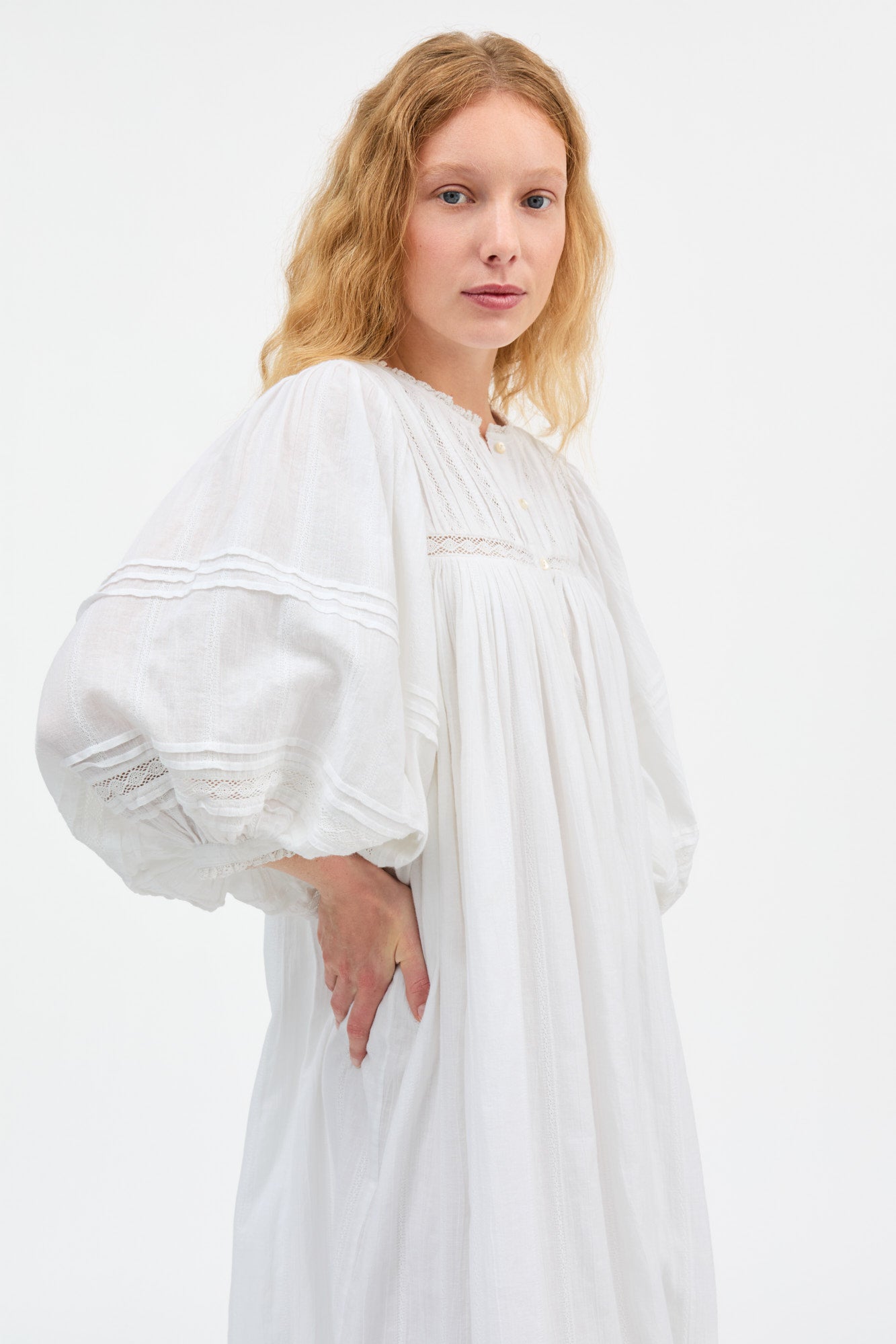 Skall Studio Florentine dress Dress Optic white