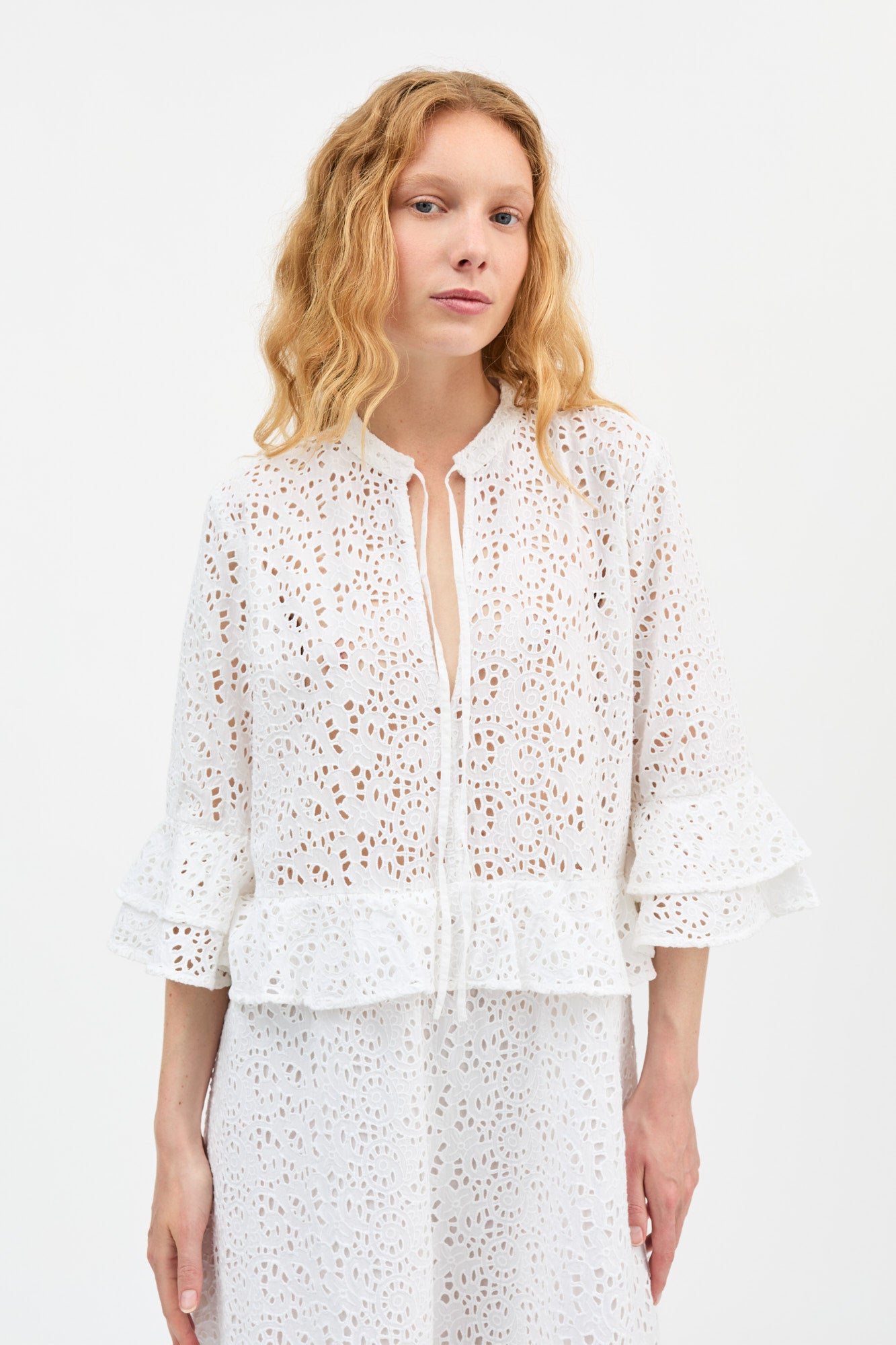 Skall Studio Frigga dress Dress Optic white