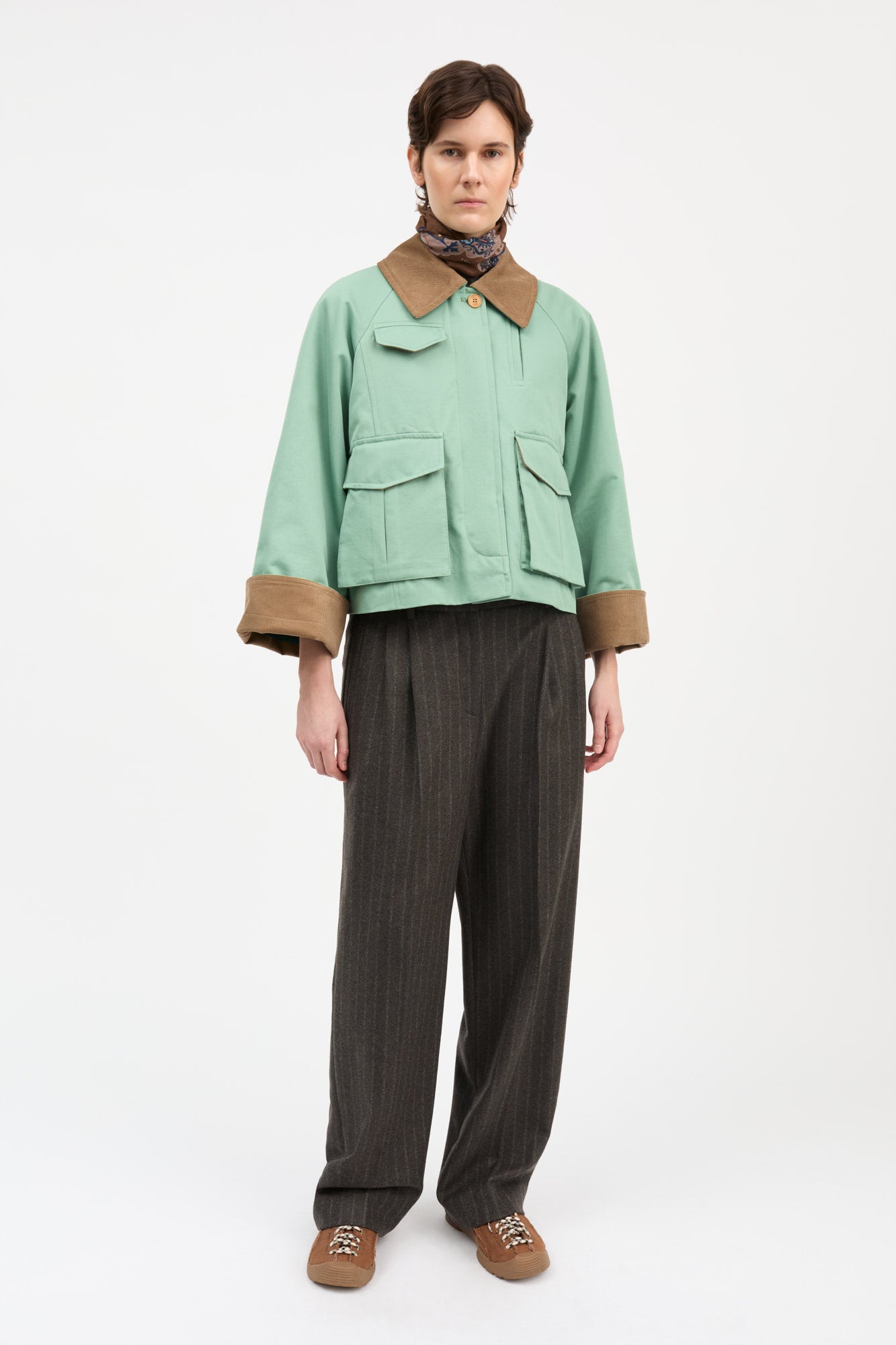 Skall Studio Gaby city jacket Jacket Sage green