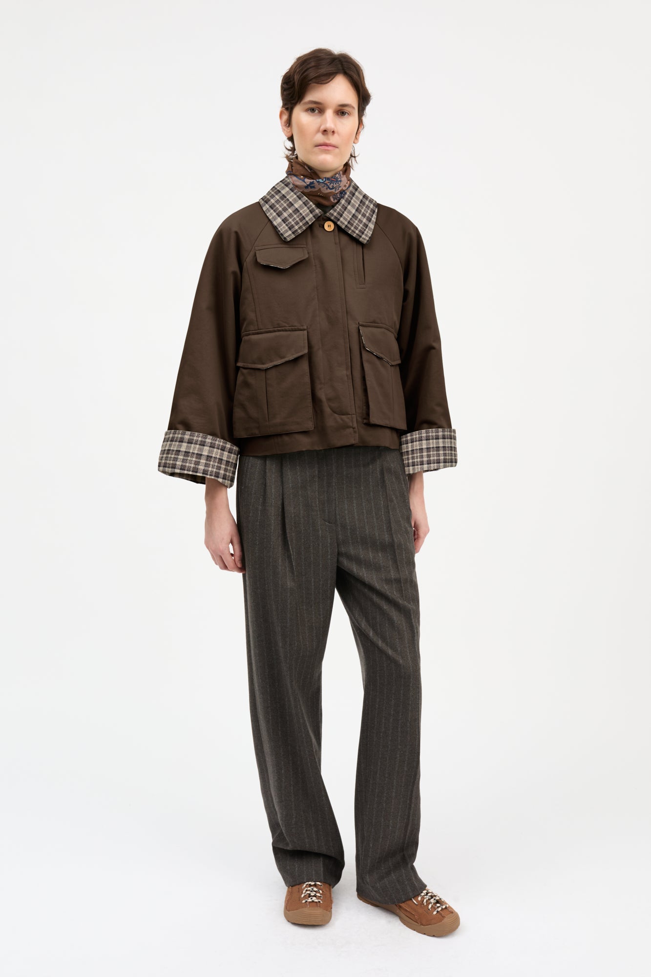 Skall Studio Gaby city jacket Jacket Coco brown