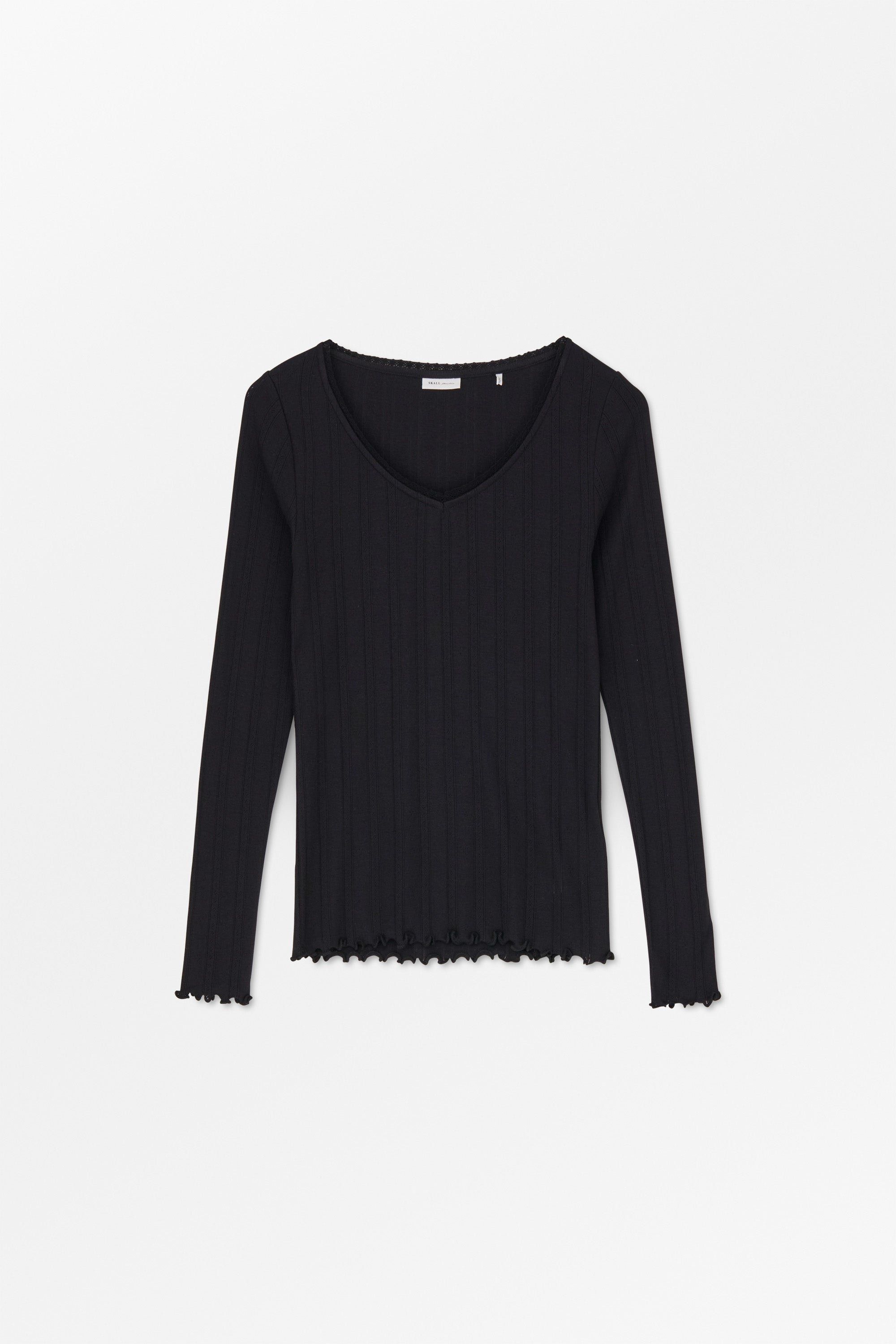 Skall Studio June V blouse Blouse Black