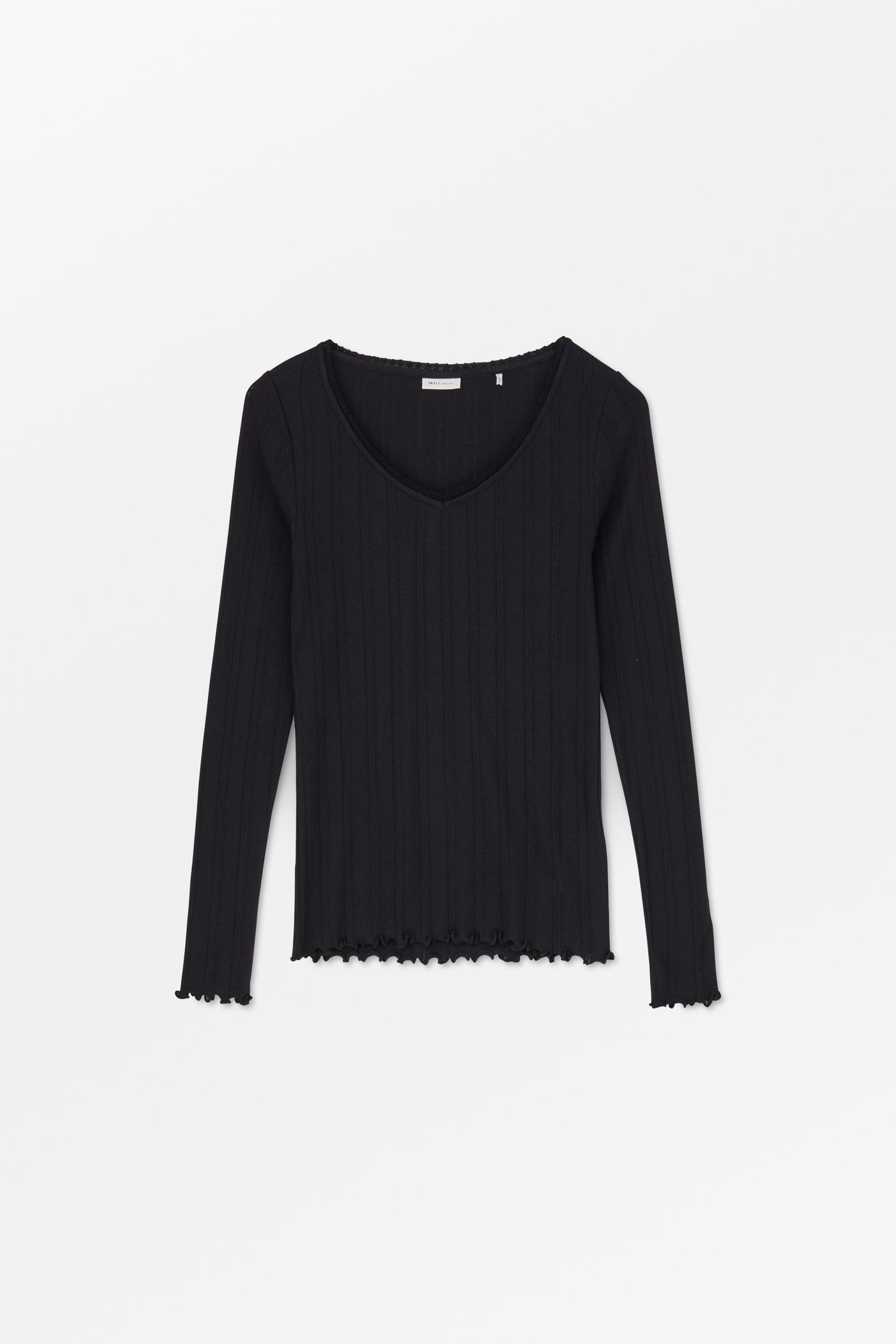 Skall Studio June V blouse Blouse Black