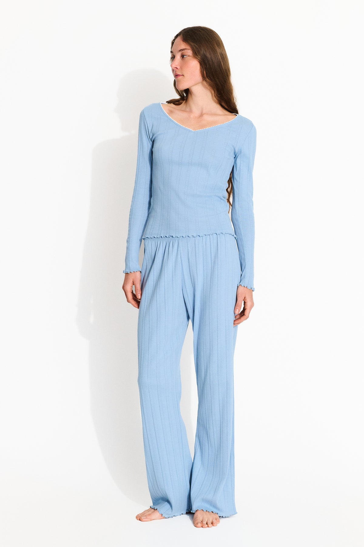 Skall Studio June pants Pants Blue whisper