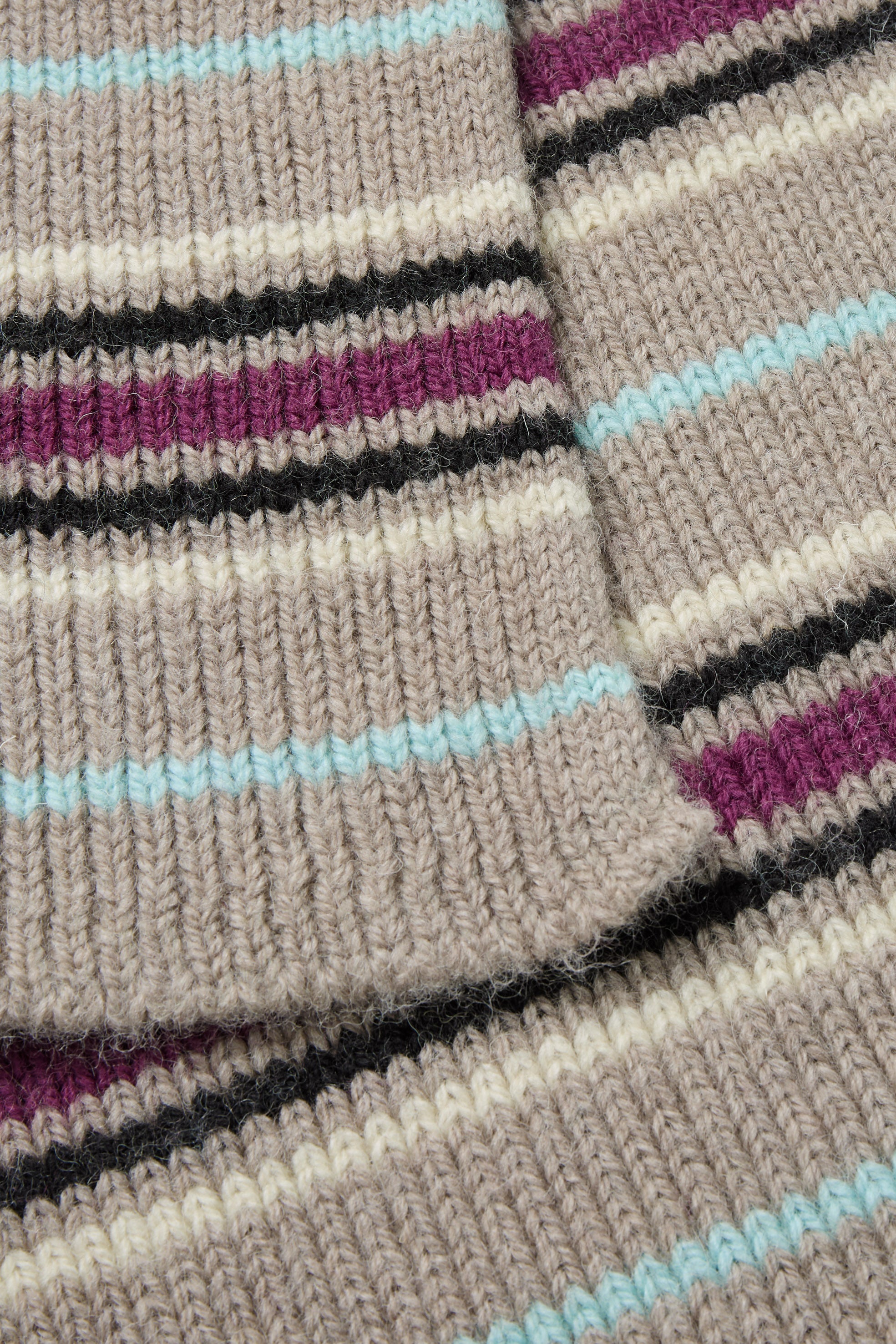 Skall Studio Laura scarf Scarf Brown mélange/Multi