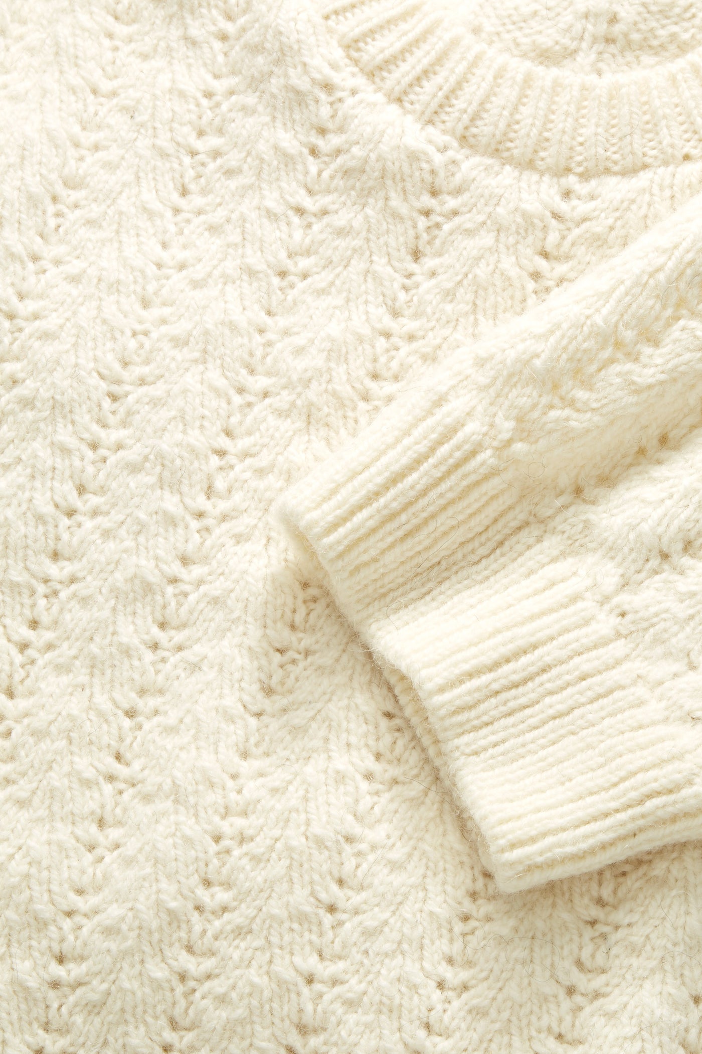 Skall Studio Laurine tee Cardigan Off white