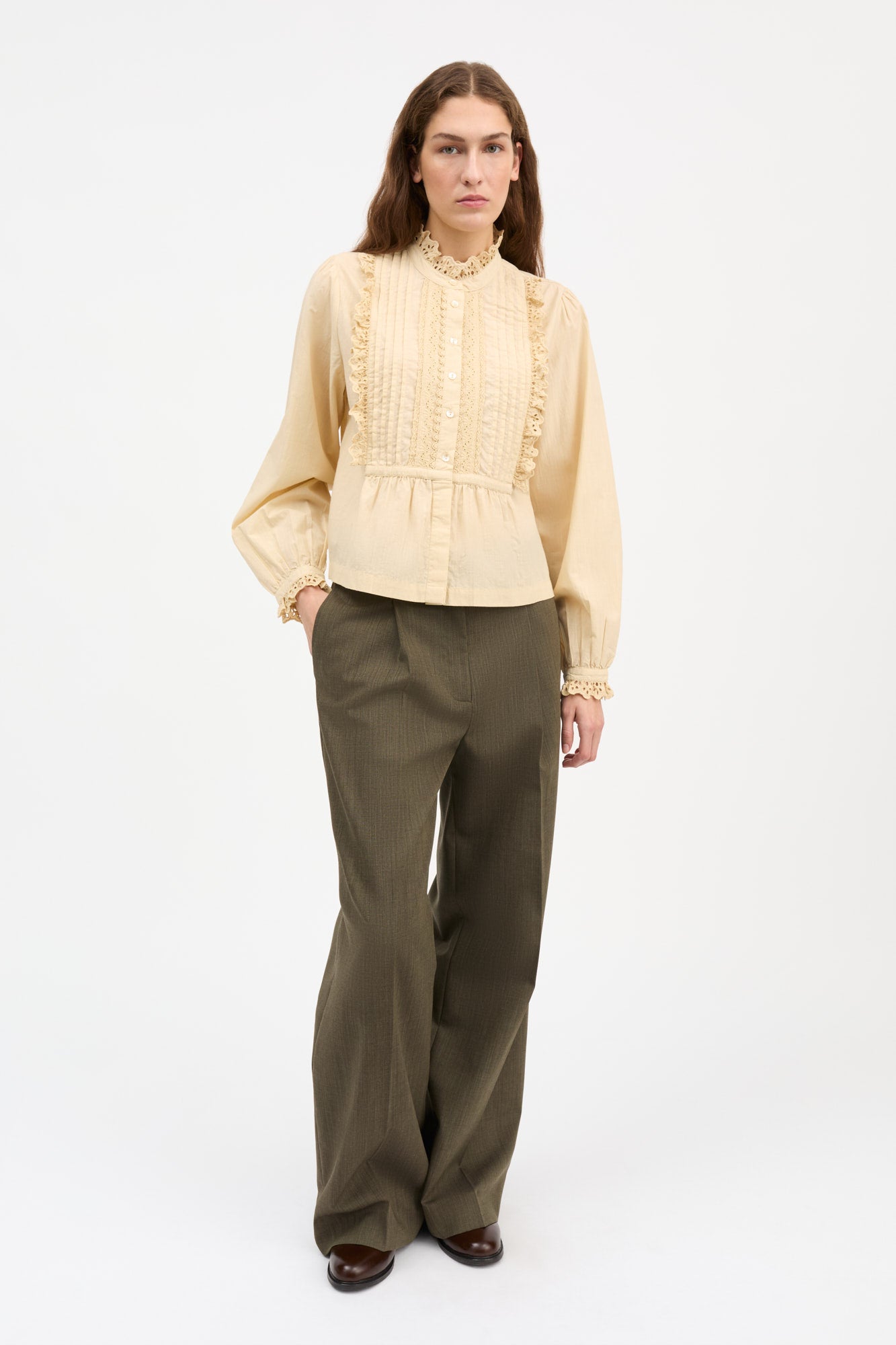 Skall Studio Lesley shirt Shirt Soft cream