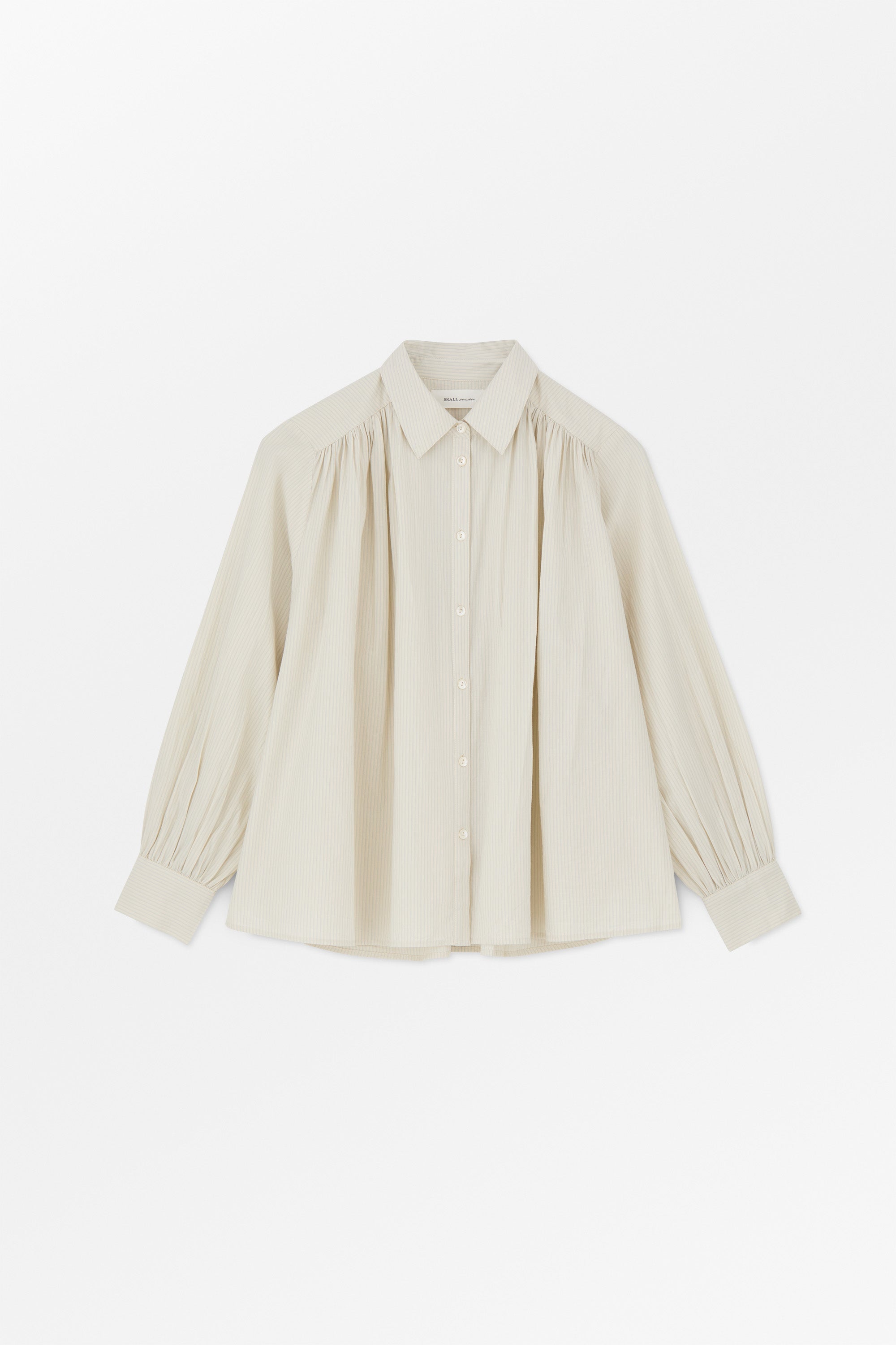 Skall Studio Louise shirt Shirt Light blue/White stripe