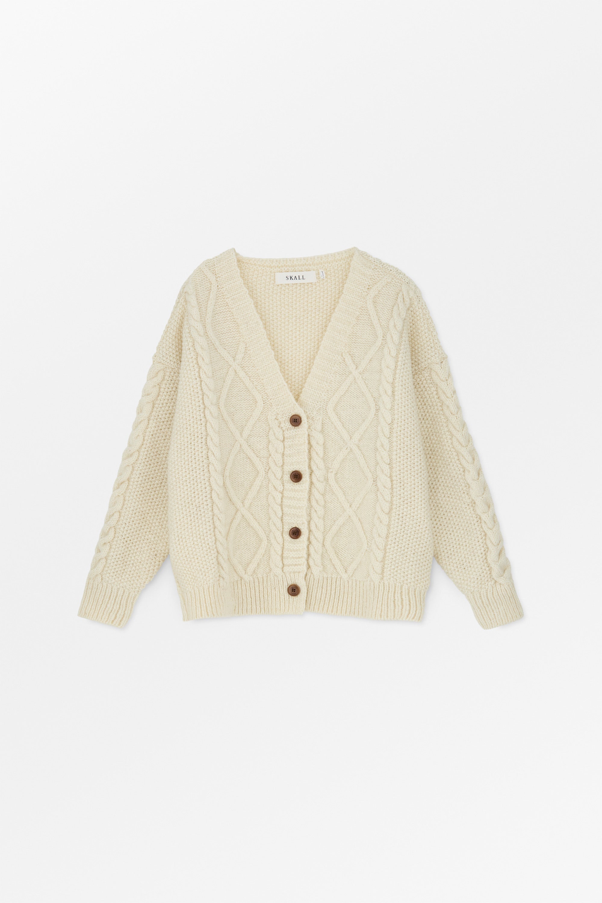 Skall Studio Magda cardigan Knit Off white