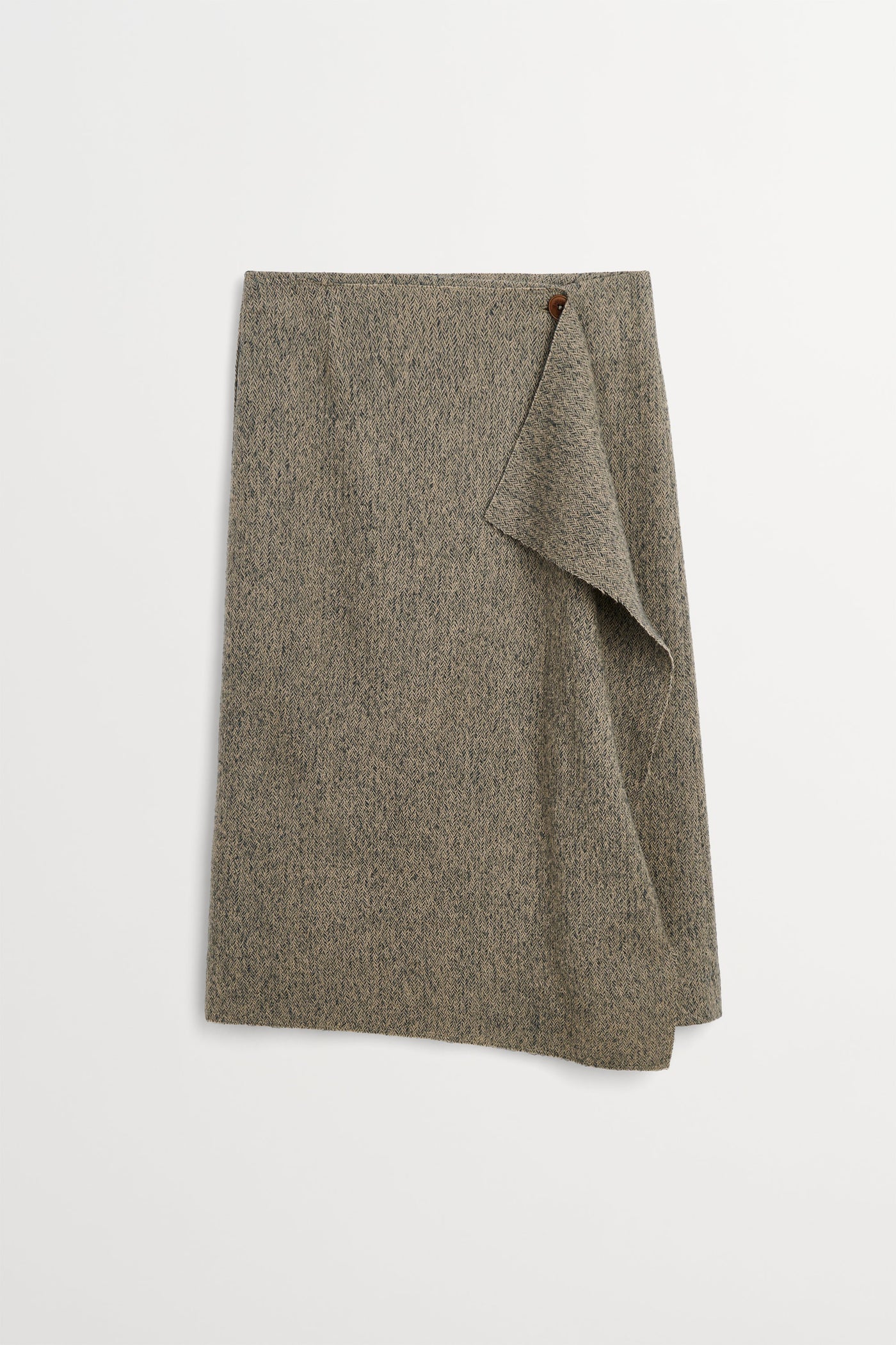 Skall Studio Margaret skirt Skirt Brown/Grey herringbone