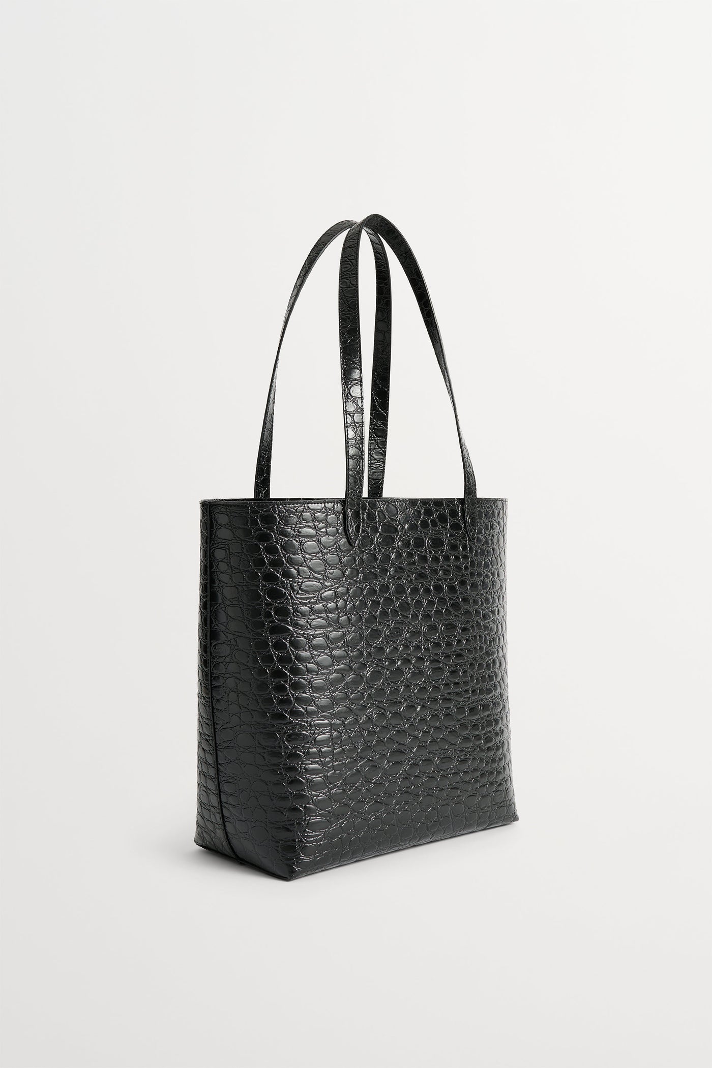 Skall Studio Medium city tote Tote Croco black